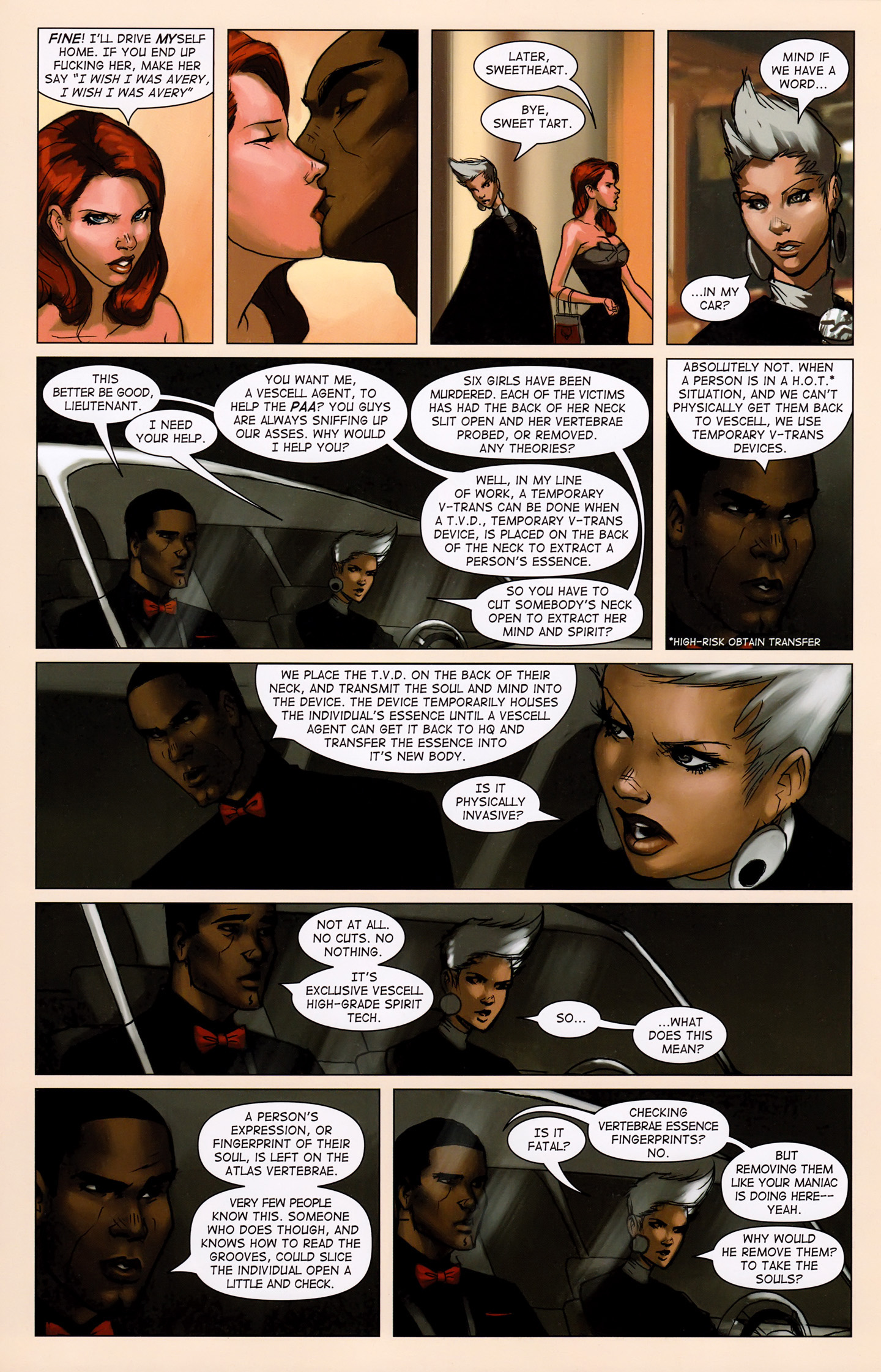 Read online Vescell comic -  Issue #5 - 10