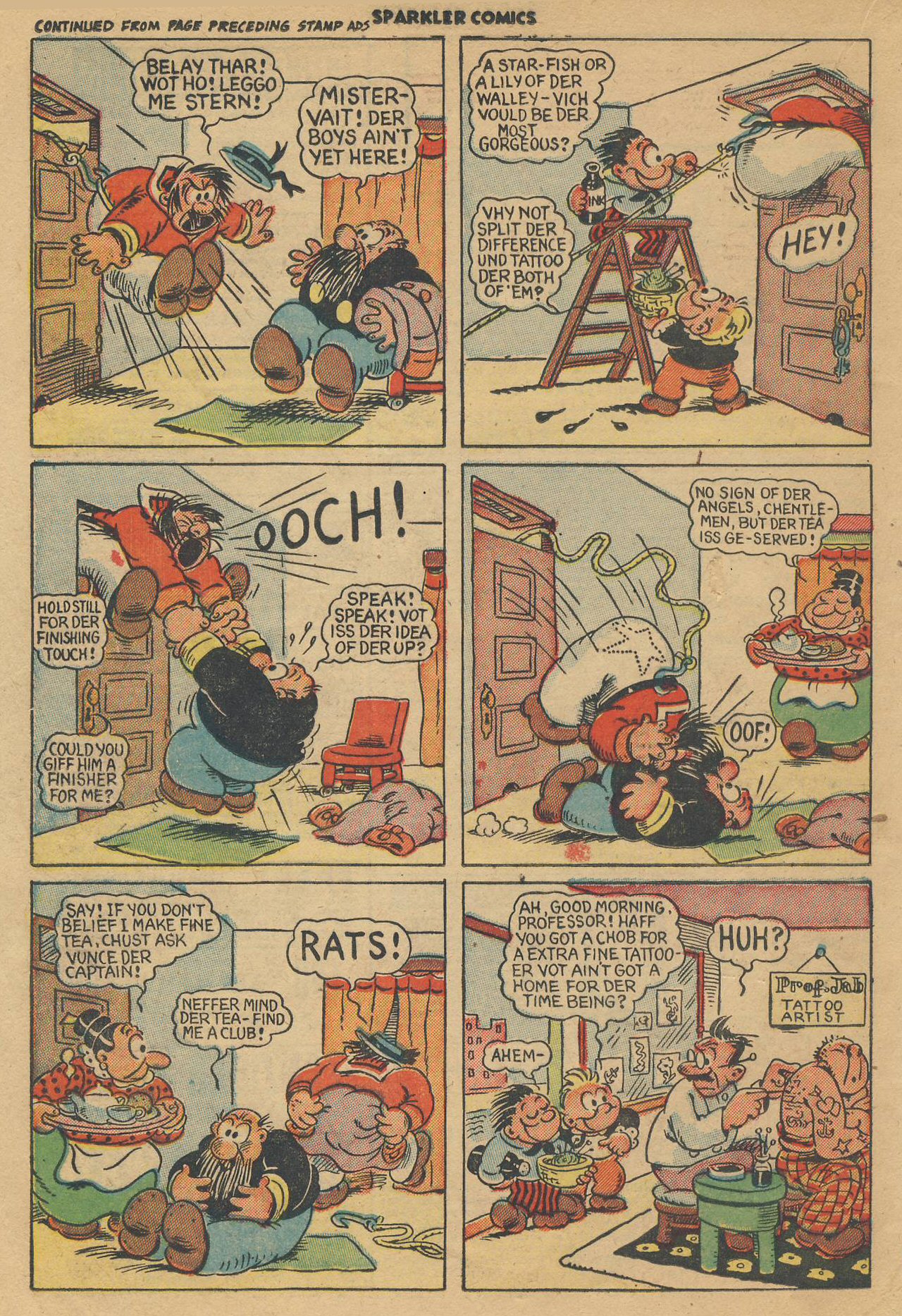 Read online Sparkler Comics comic -  Issue #97 - 20