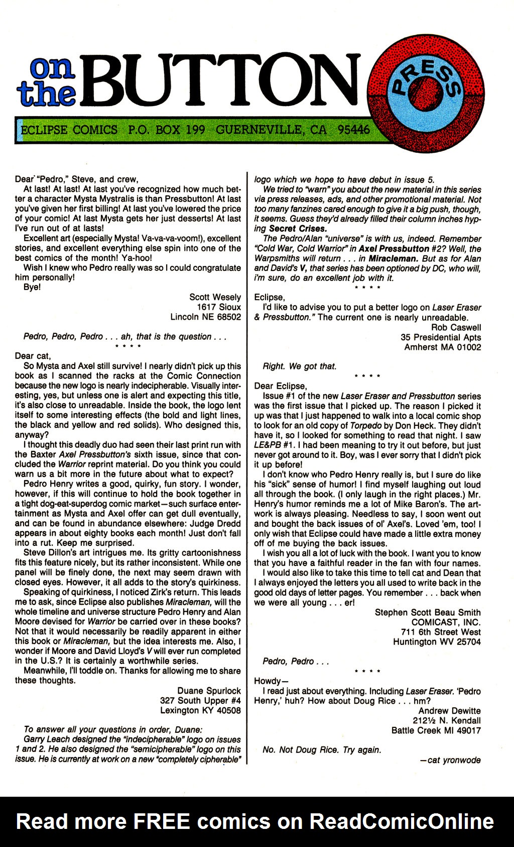 Read online Laser Eraser and Pressbutton comic -  Issue #4 - 33