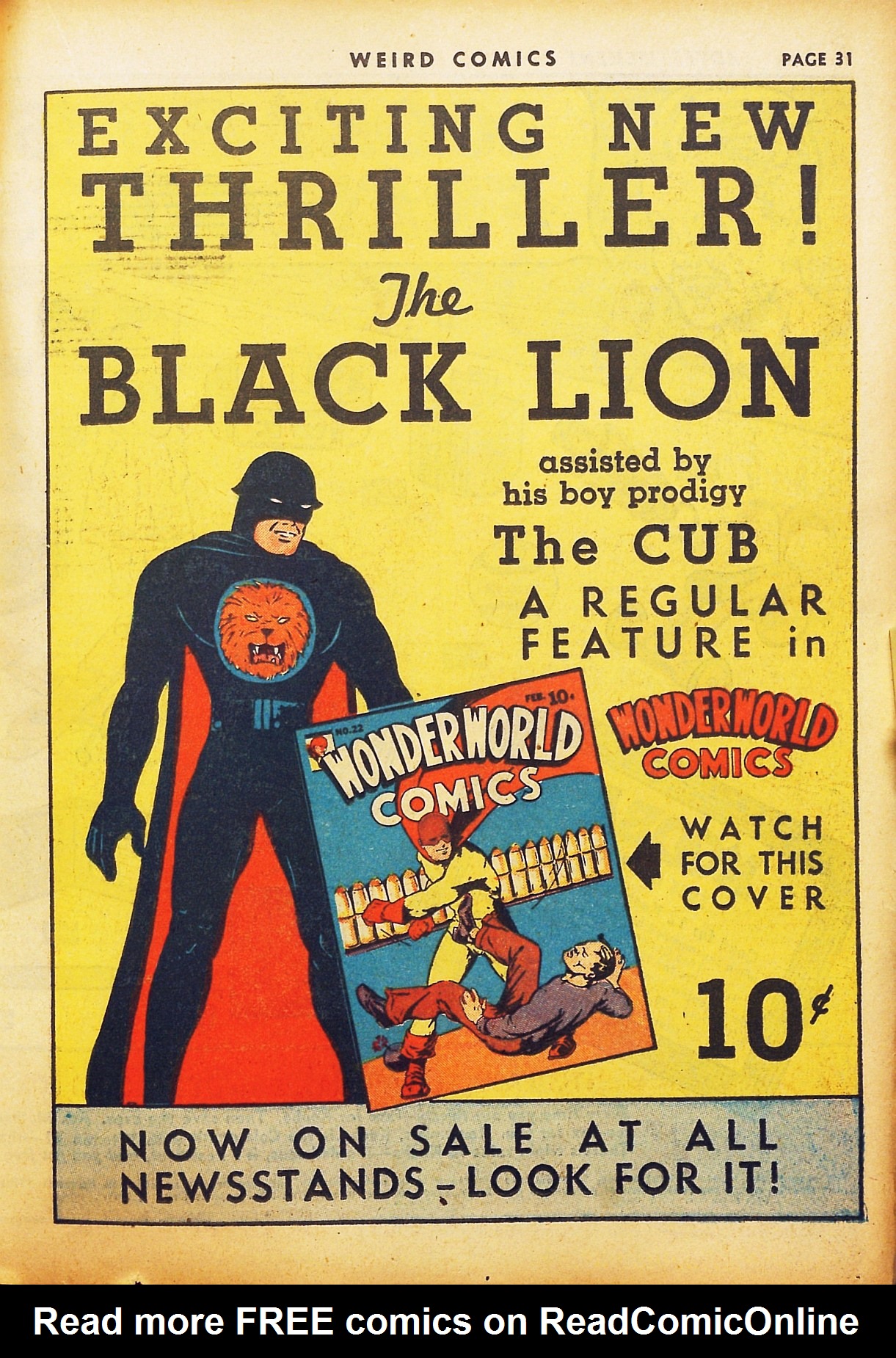 Read online Weird Comics comic -  Issue #12 - 33