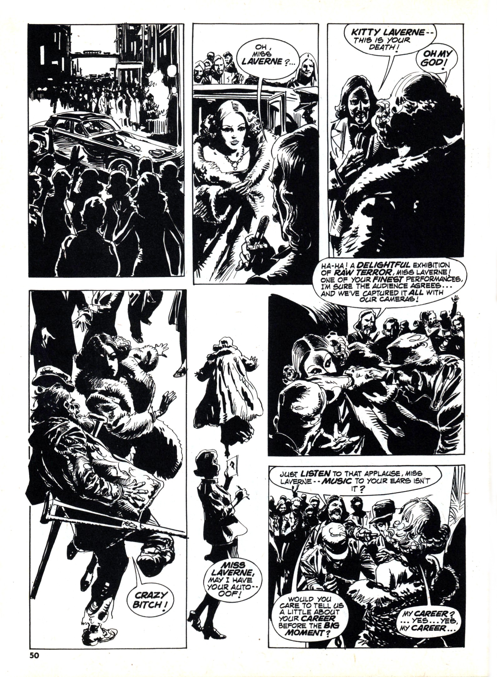 Read online Vampirella (1969) comic -  Issue #56 - 50