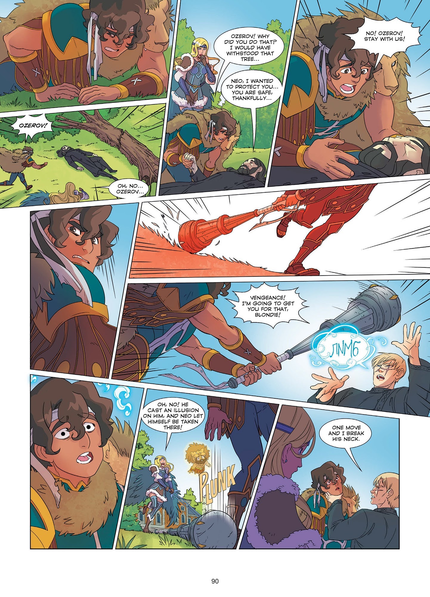 Read online The Mythics comic -  Issue # TPB 3 (Part 1) - 92