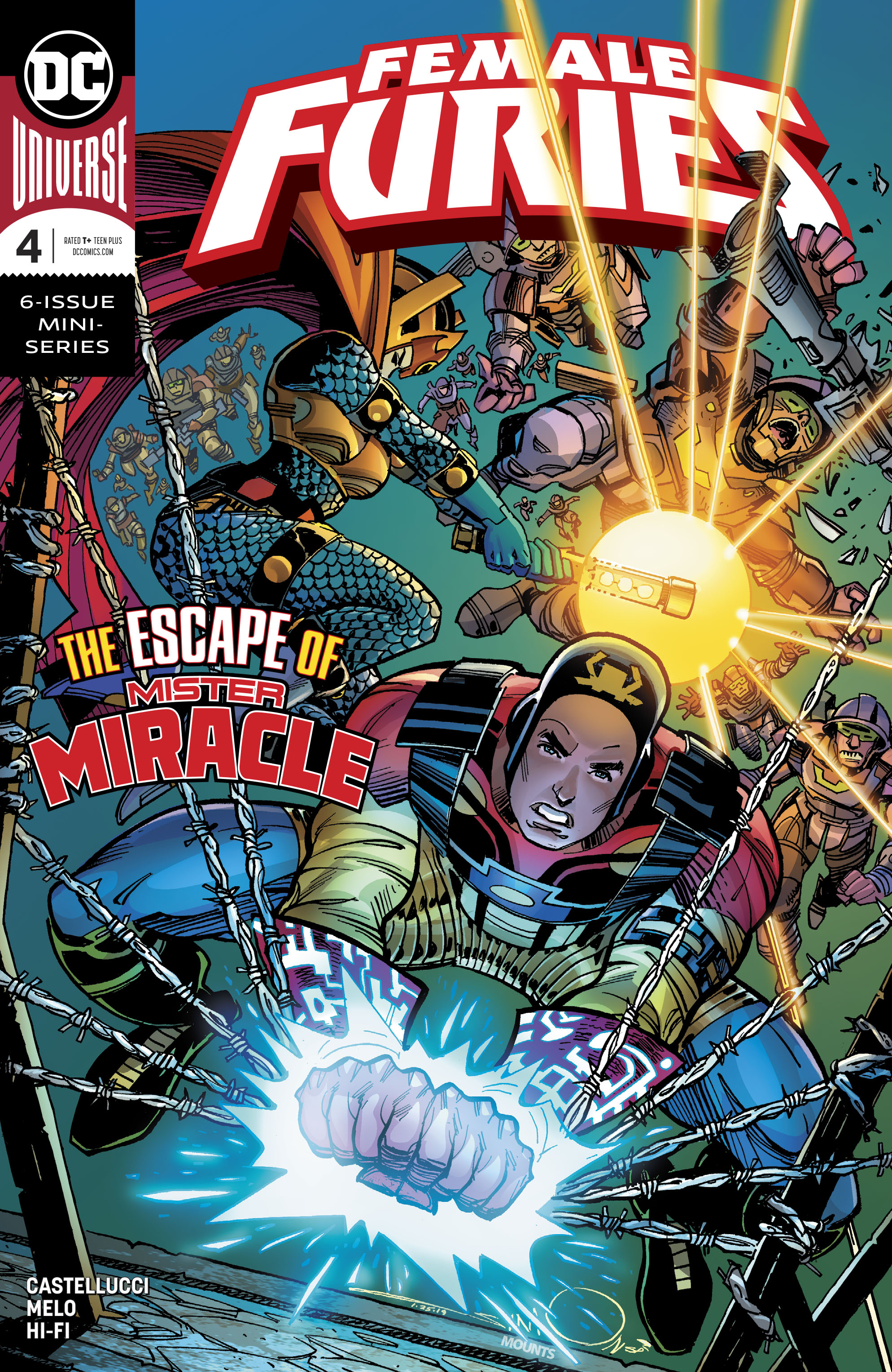 Read online Female Furies comic -  Issue #4 - 1