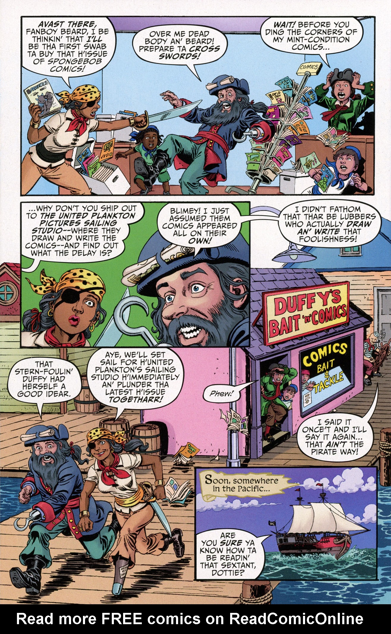 Read online SpongeBob Comics comic -  Issue #66 - 8