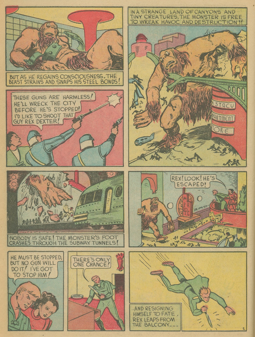 Read online Mystery Men Comics comic -  Issue #3 - 16