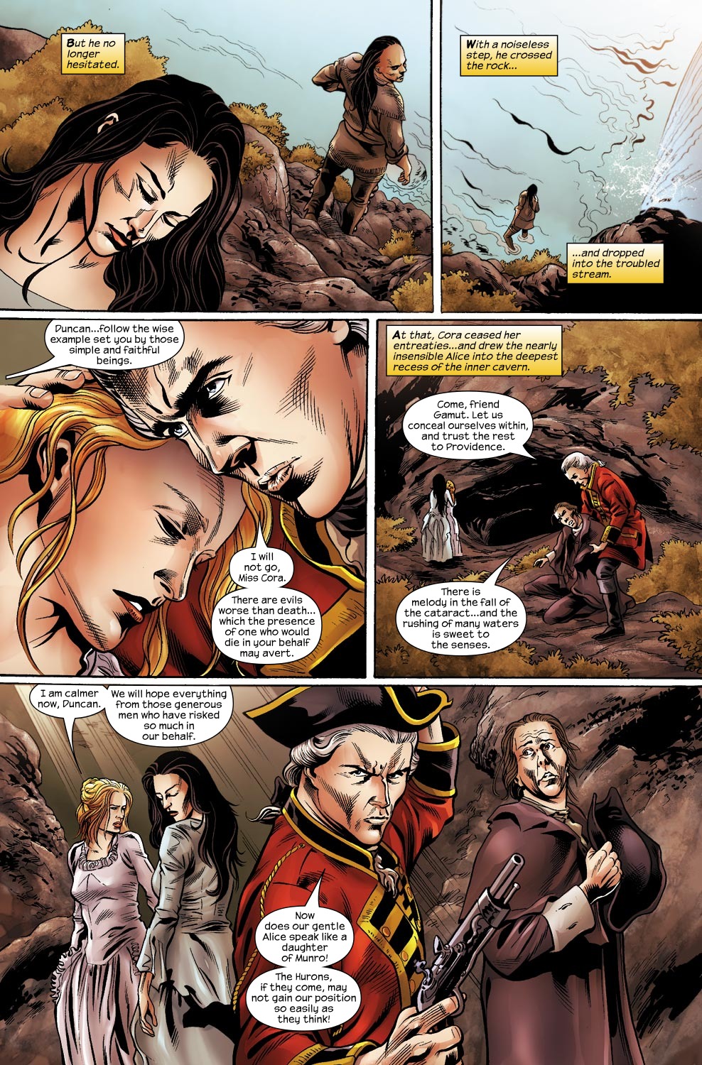 Read online The Last of the Mohicans comic -  Issue #2 - 7