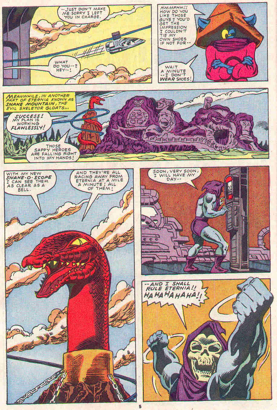 Read online Masters of the Universe (1986) comic -  Issue #6 - 6