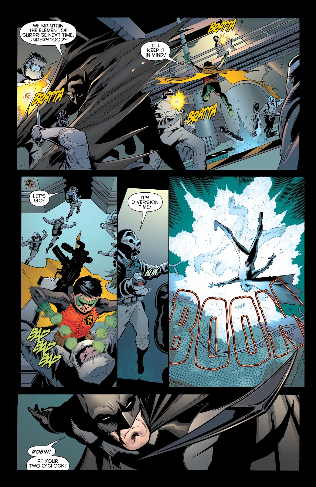 Batman and Robin (2011) issue Bad Blood (DC Essential Edition) (Part 1) - Page 19