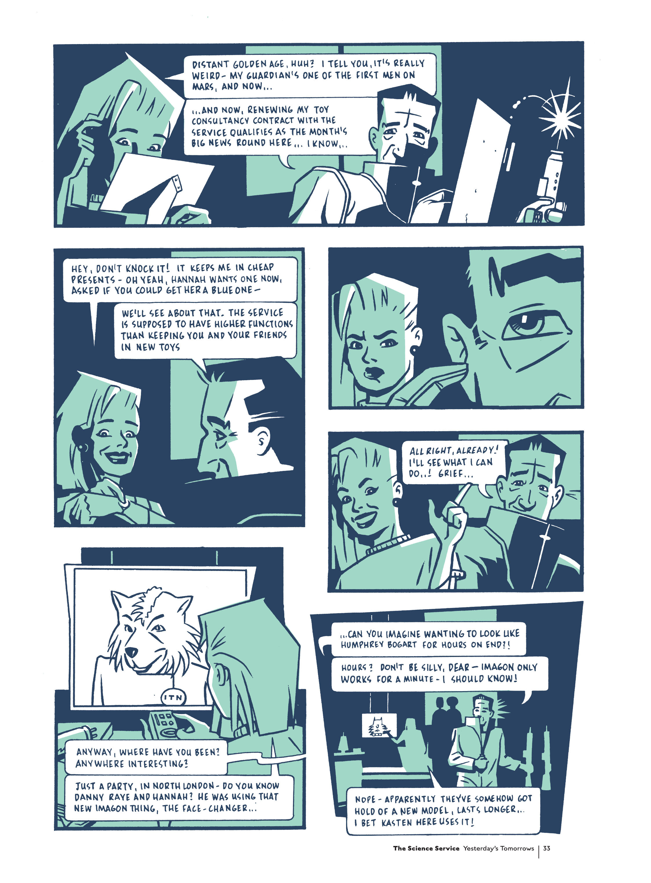 Read online Yesterday's Tomorrows comic -  Issue # TPB (Part 1) - 31