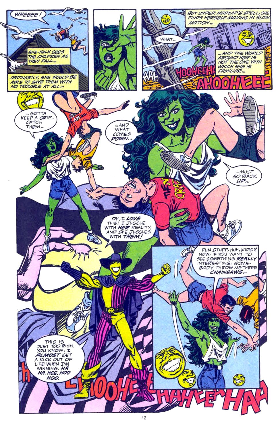 Read online The Sensational She-Hulk comic -  Issue #9 - 11