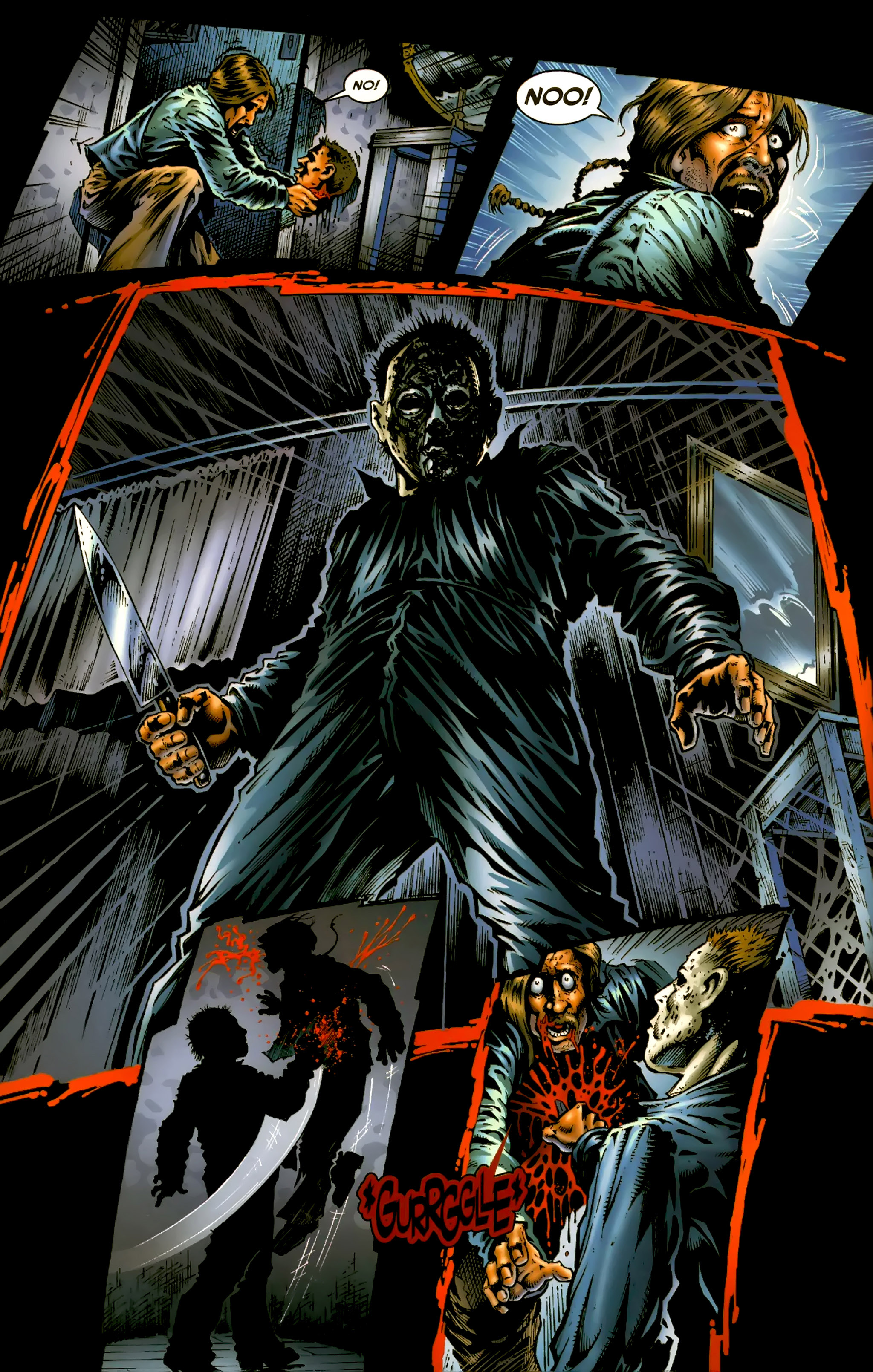 Read online Halloween II: The Blackest Eyes comic -  Issue # Full - 14