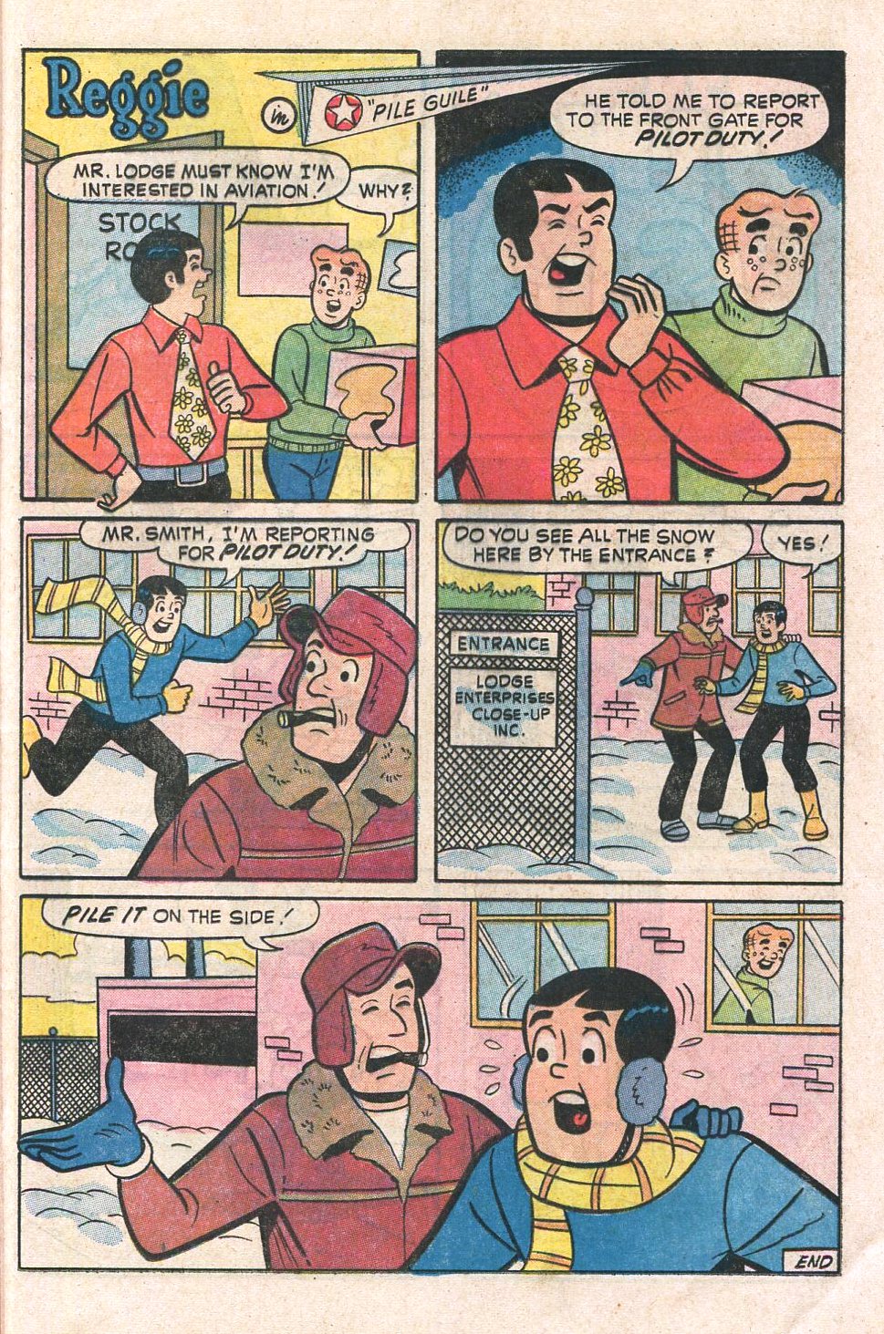Read online Reggie and Me (1966) comic -  Issue #68 - 29