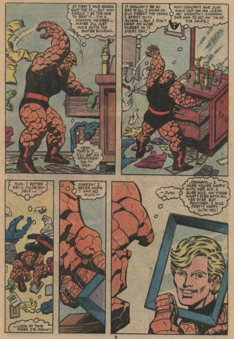 Read online The Thing comic -  Issue #23 - 4