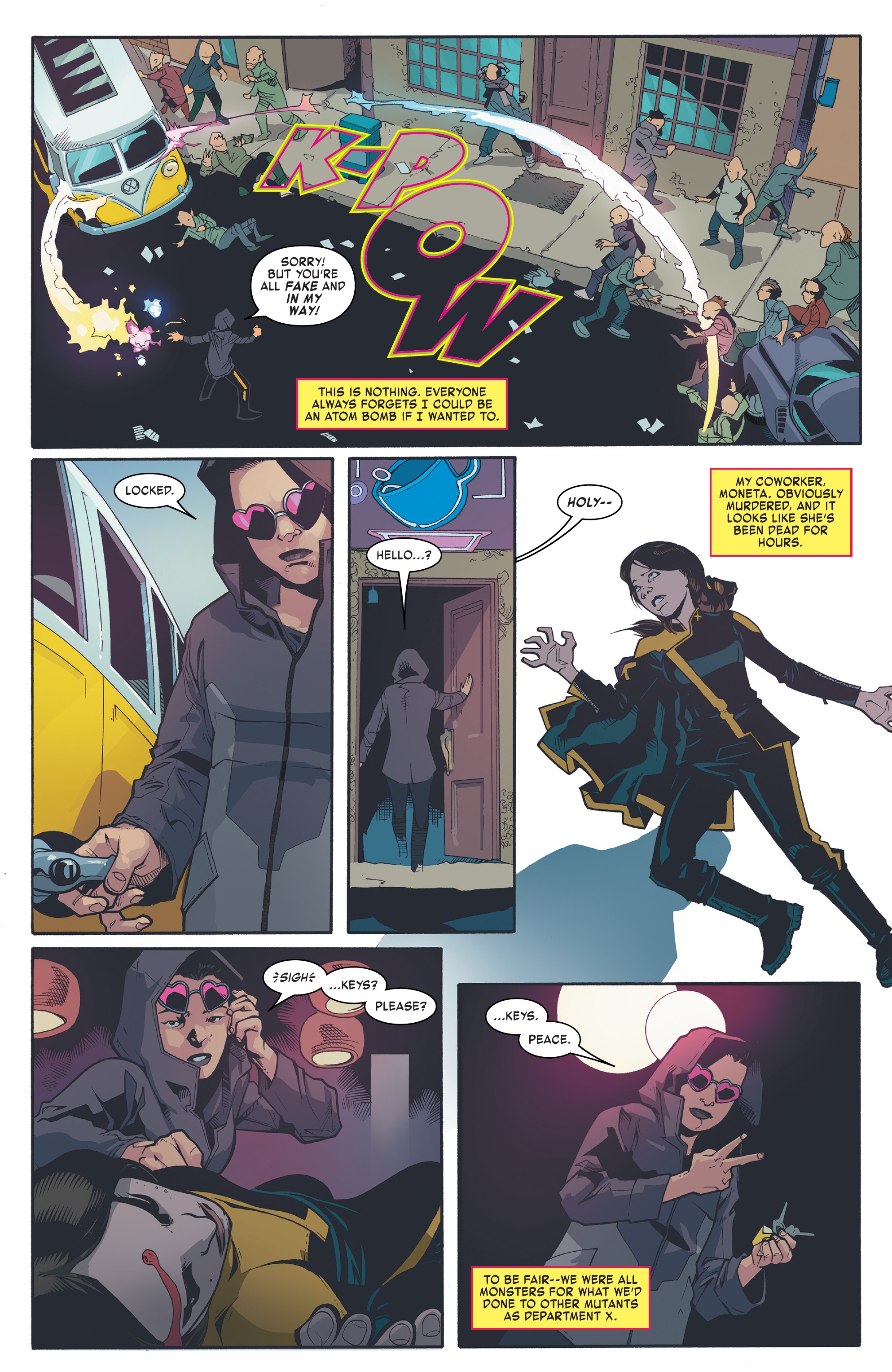 Read online Age of X-Man: X-Tremists comic -  Issue #5 - 11