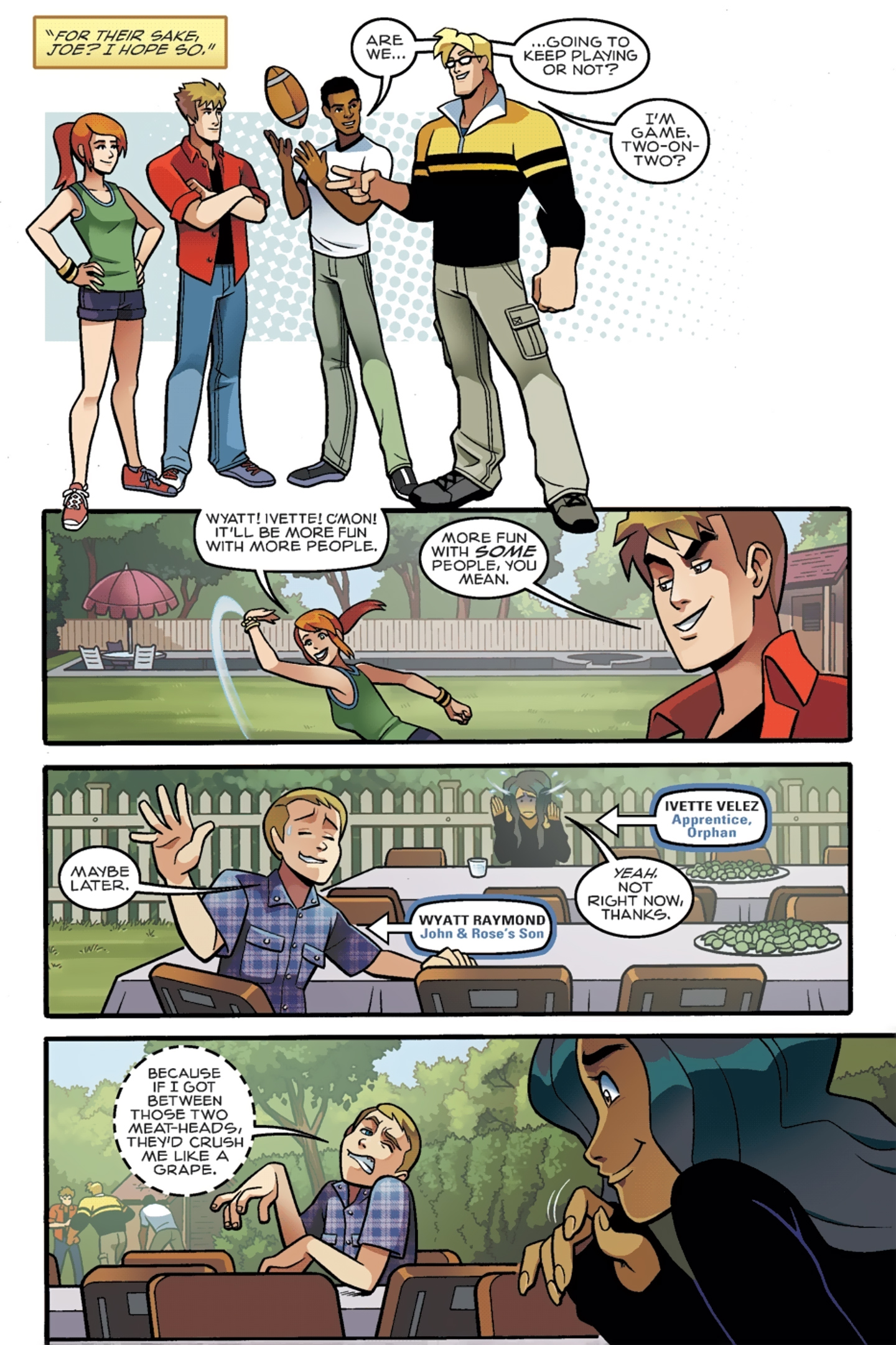 Read online New Crusaders: Rise Of The Heroes comic -  Issue #1 - Act I - 7