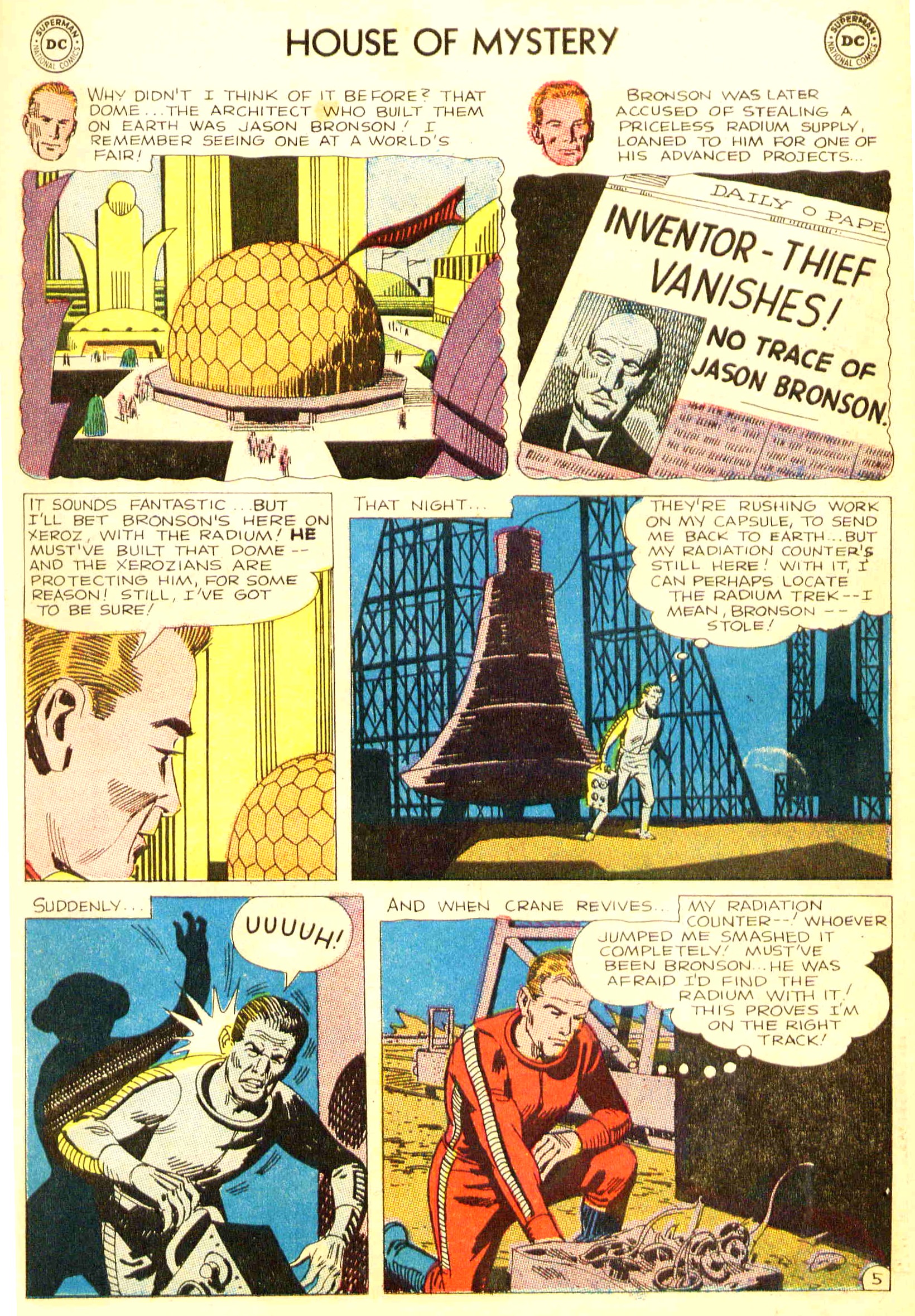 Read online House of Mystery (1951) comic -  Issue #134 - 7