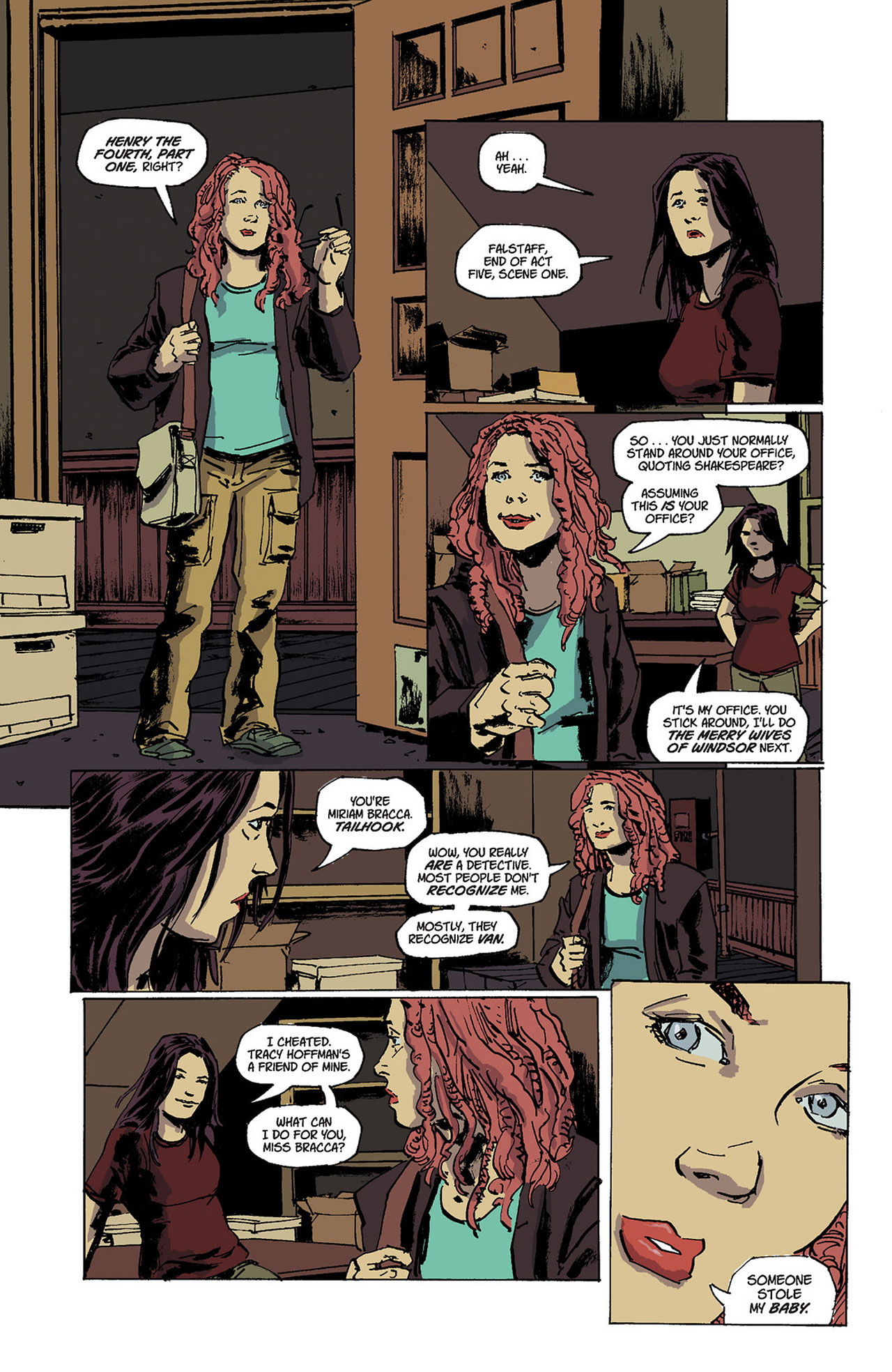 Read online Stumptown (2012) comic -  Issue #1 - 10