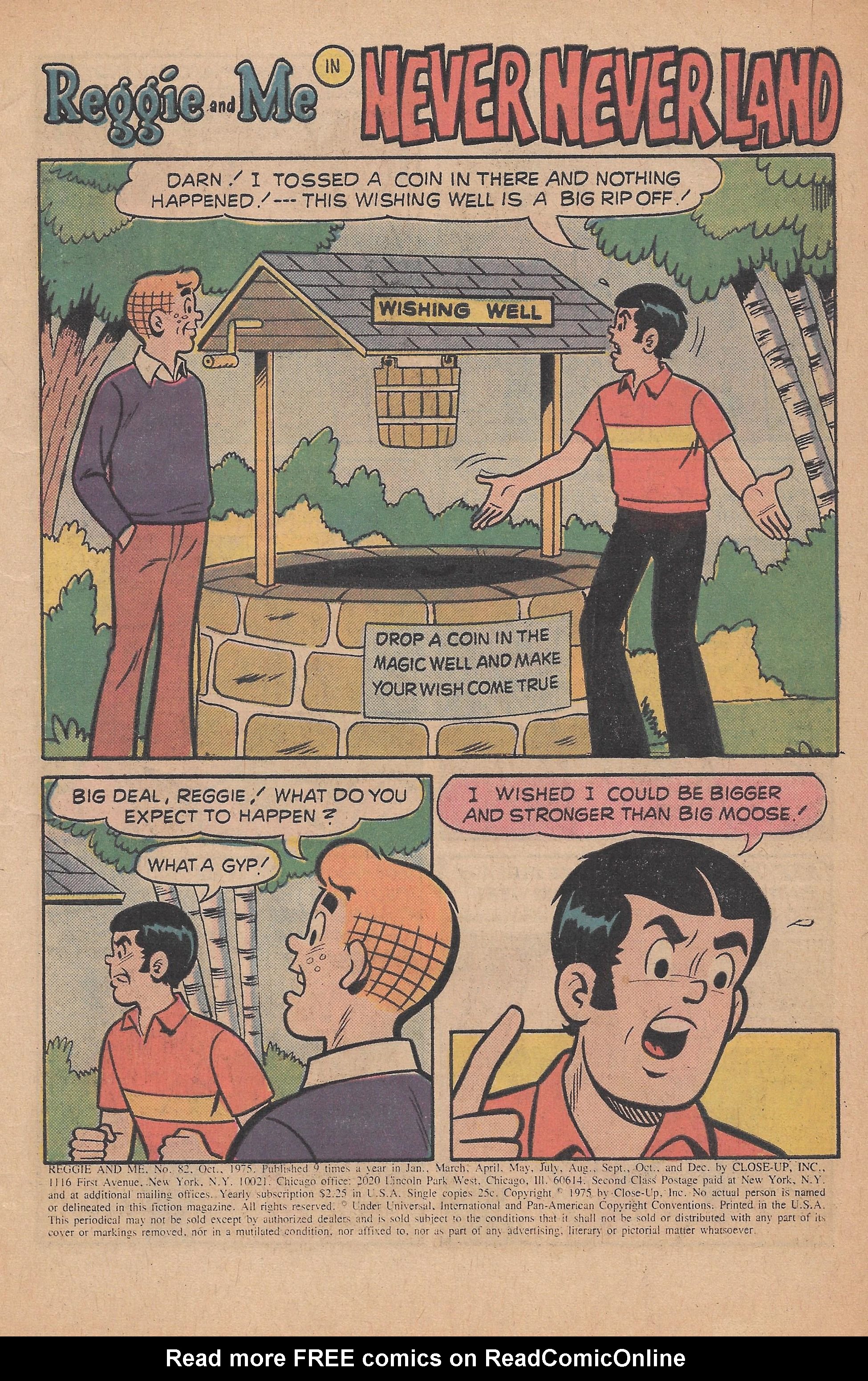 Read online Reggie and Me (1966) comic -  Issue #82 - 3