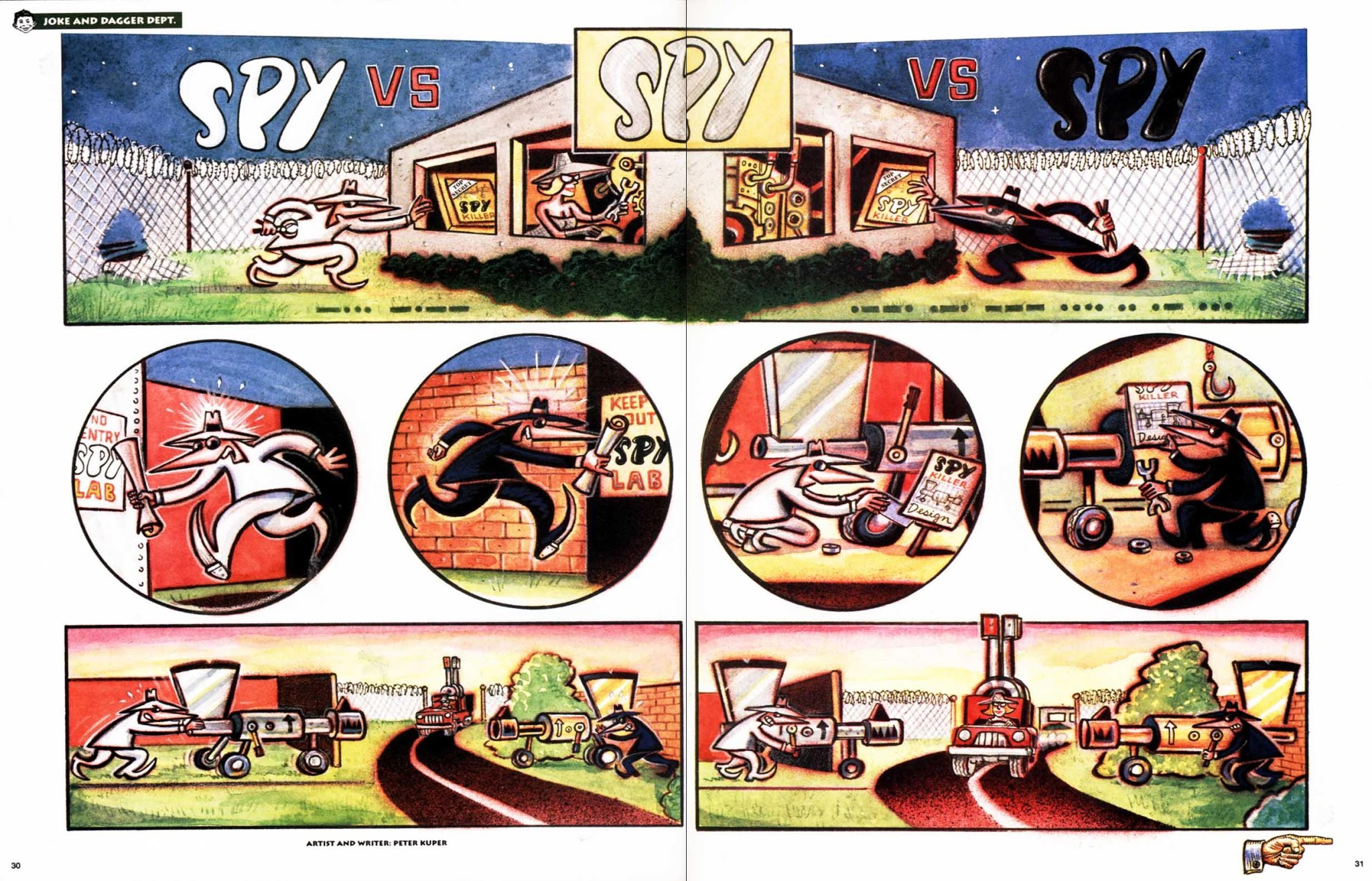 Read online Spy vs. Spy: The Complete Casebook comic -  Issue # TPB - 395