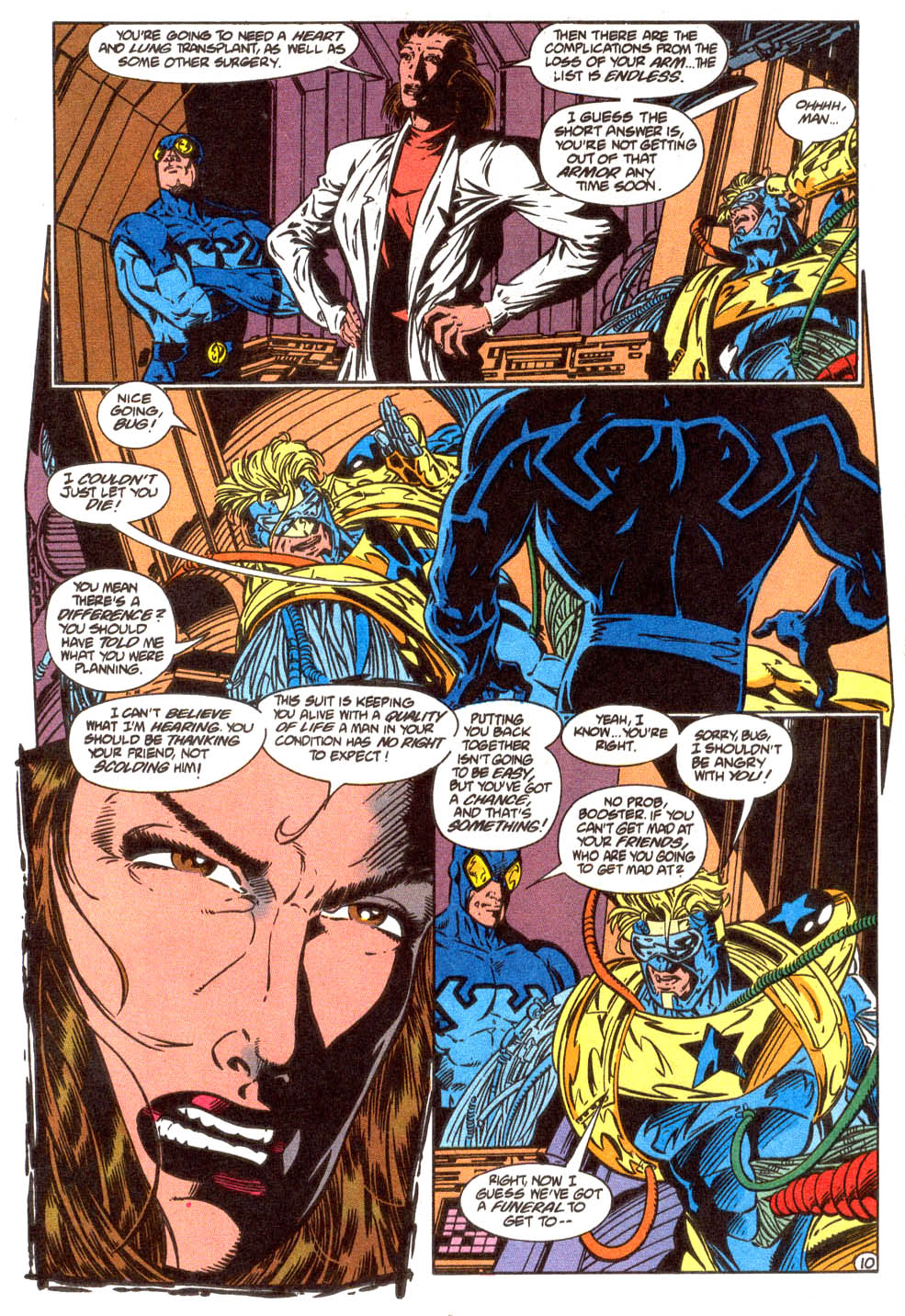 Read online Justice League America comic -  Issue #91 - 10