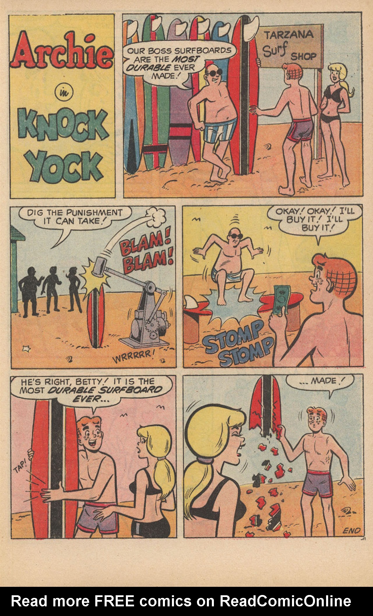Read online Archie's Joke Book Magazine comic -  Issue #154 - 5