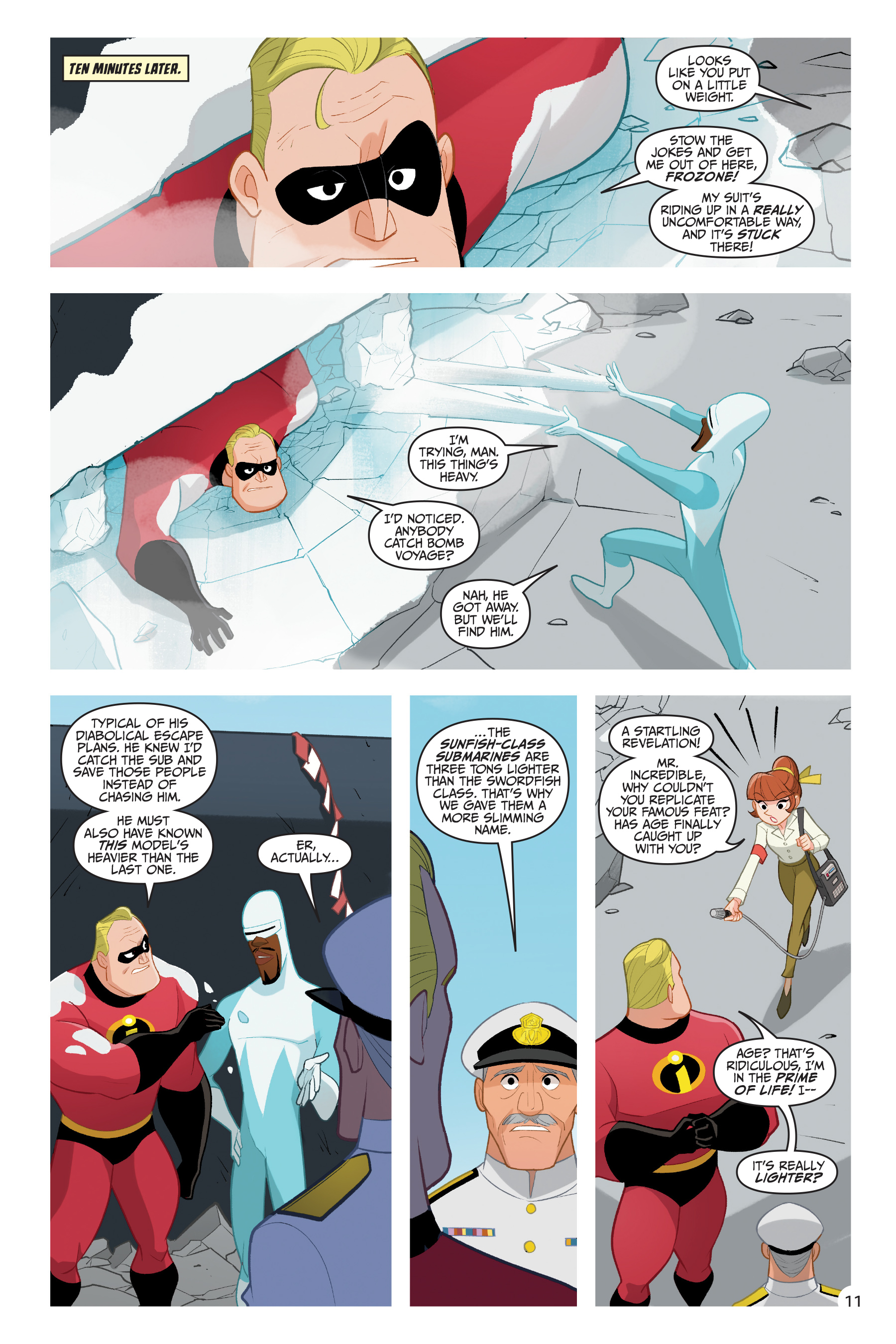 Read online Disney / Pixar The Incredibles 2: Crisis In Mid-Life! & Other Stories comic -  Issue # _TPB - 11