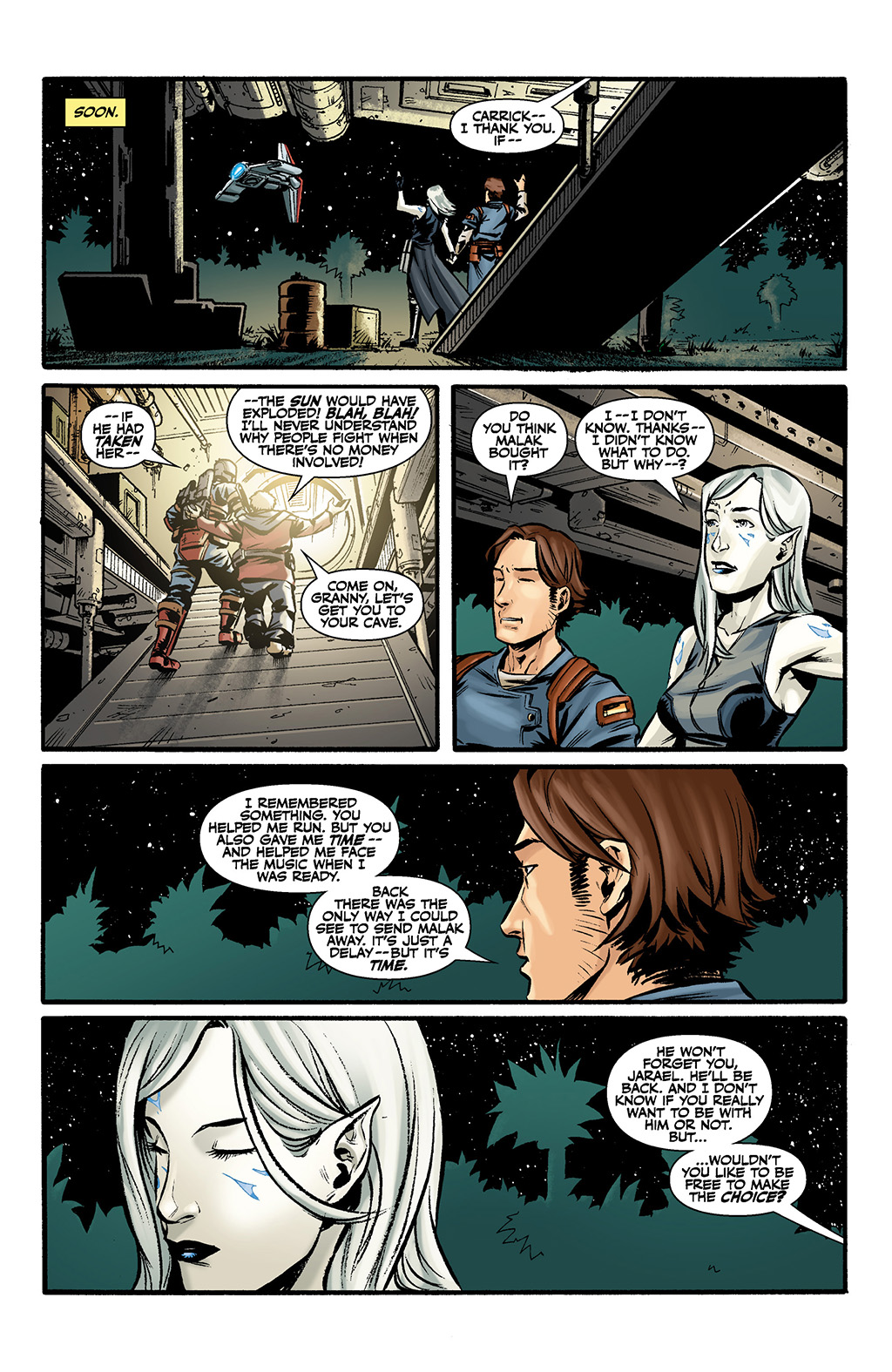 Read online Star Wars: Knights Of The Old Republic comic -  Issue #42 - 22