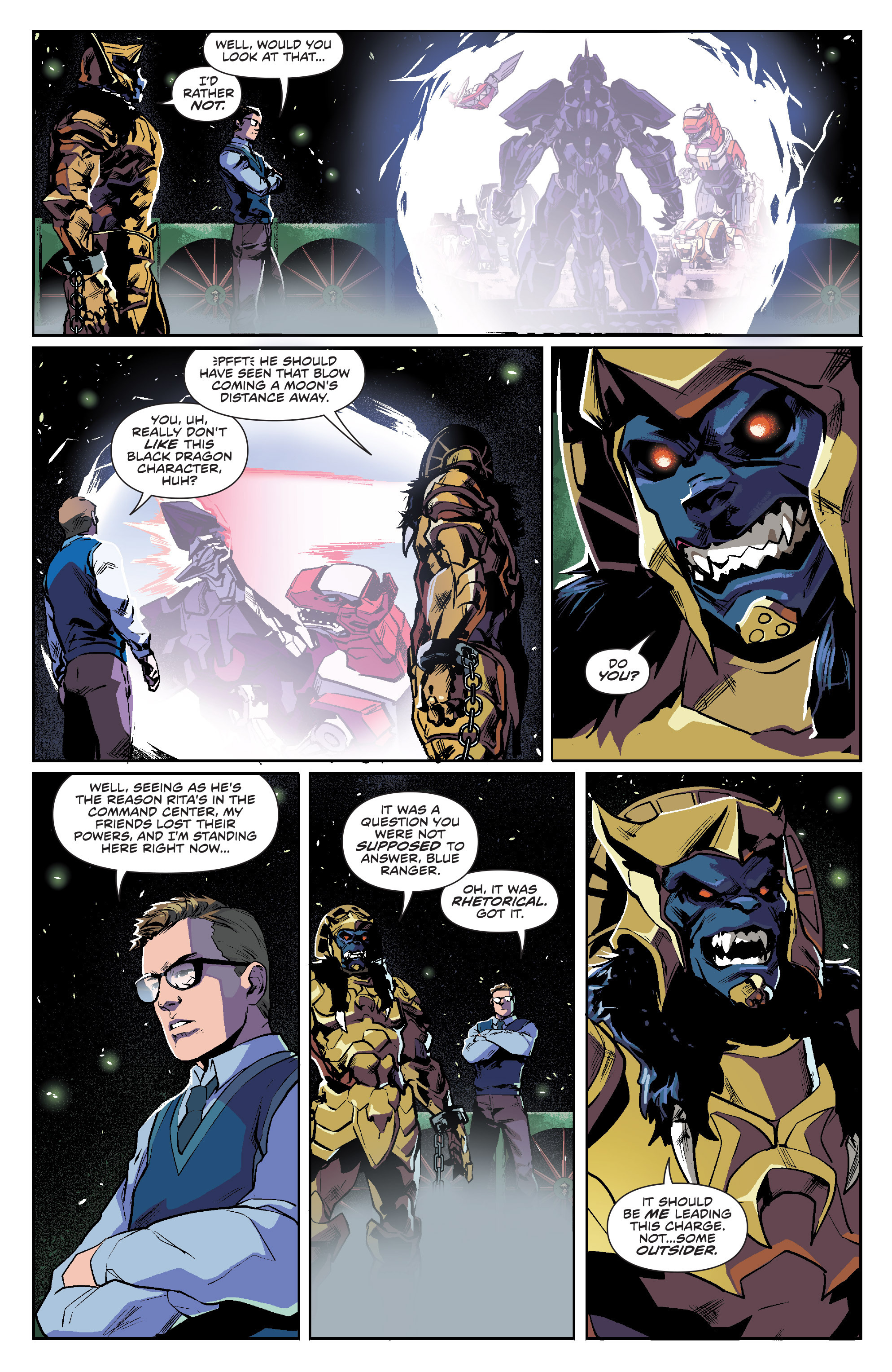 Read online Mighty Morphin Power Rangers comic -  Issue #9 - 10