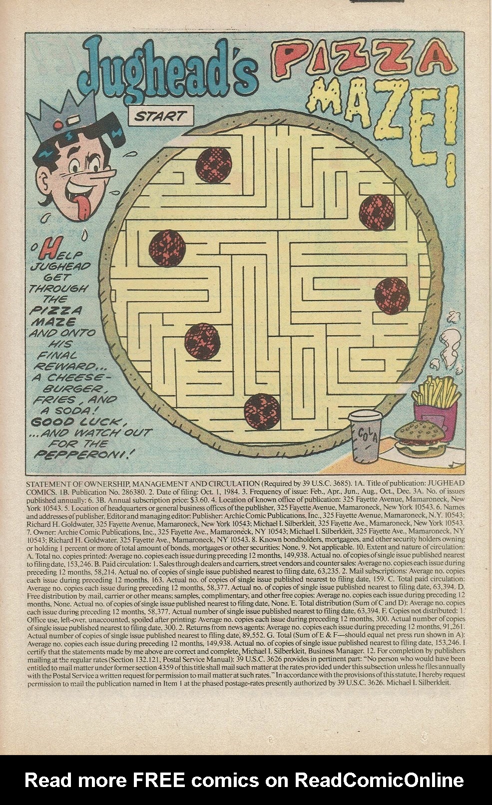 Read online Jughead (1965) comic -  Issue #339 - 23
