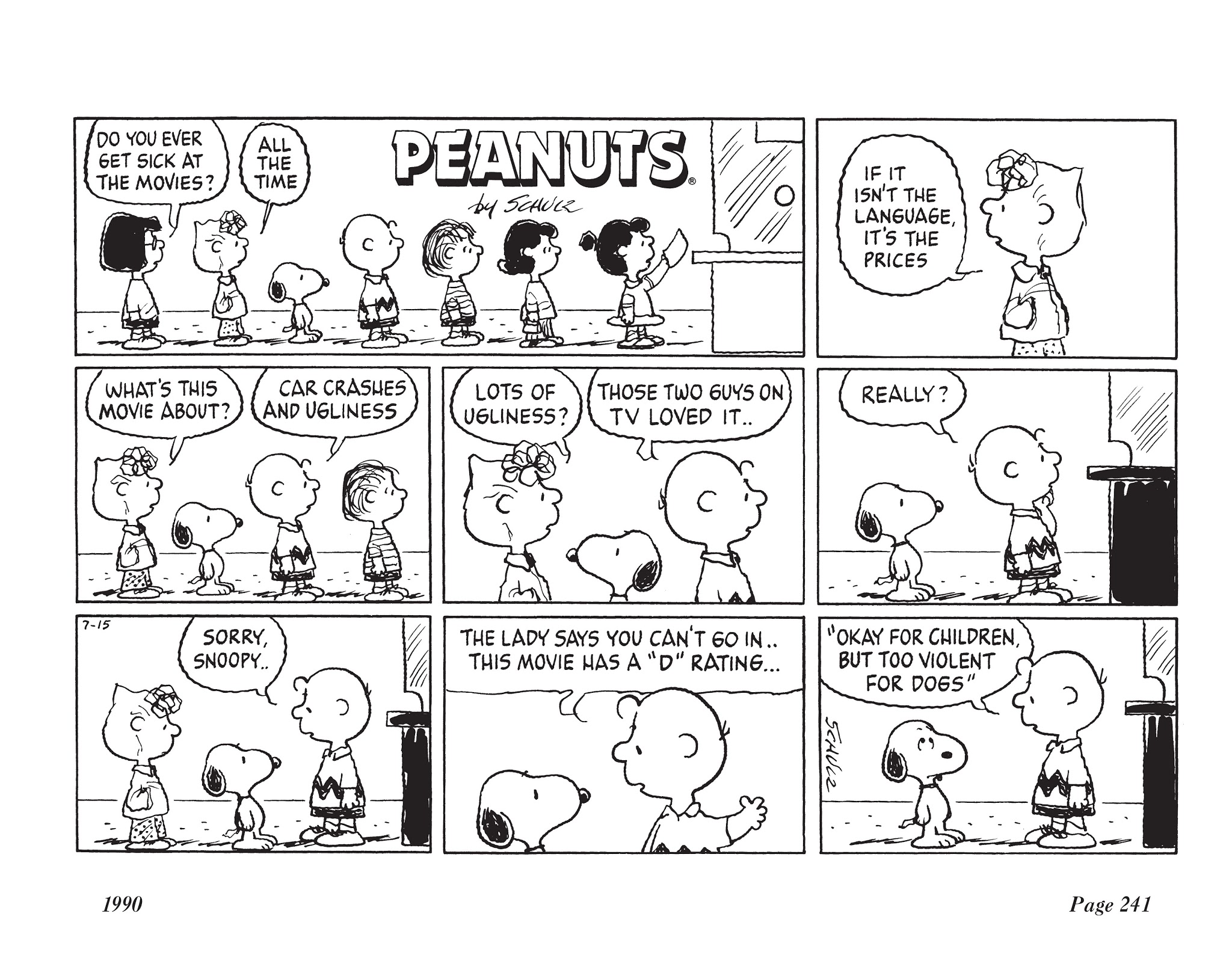 Read online The Complete Peanuts comic -  Issue # TPB 20 - 256