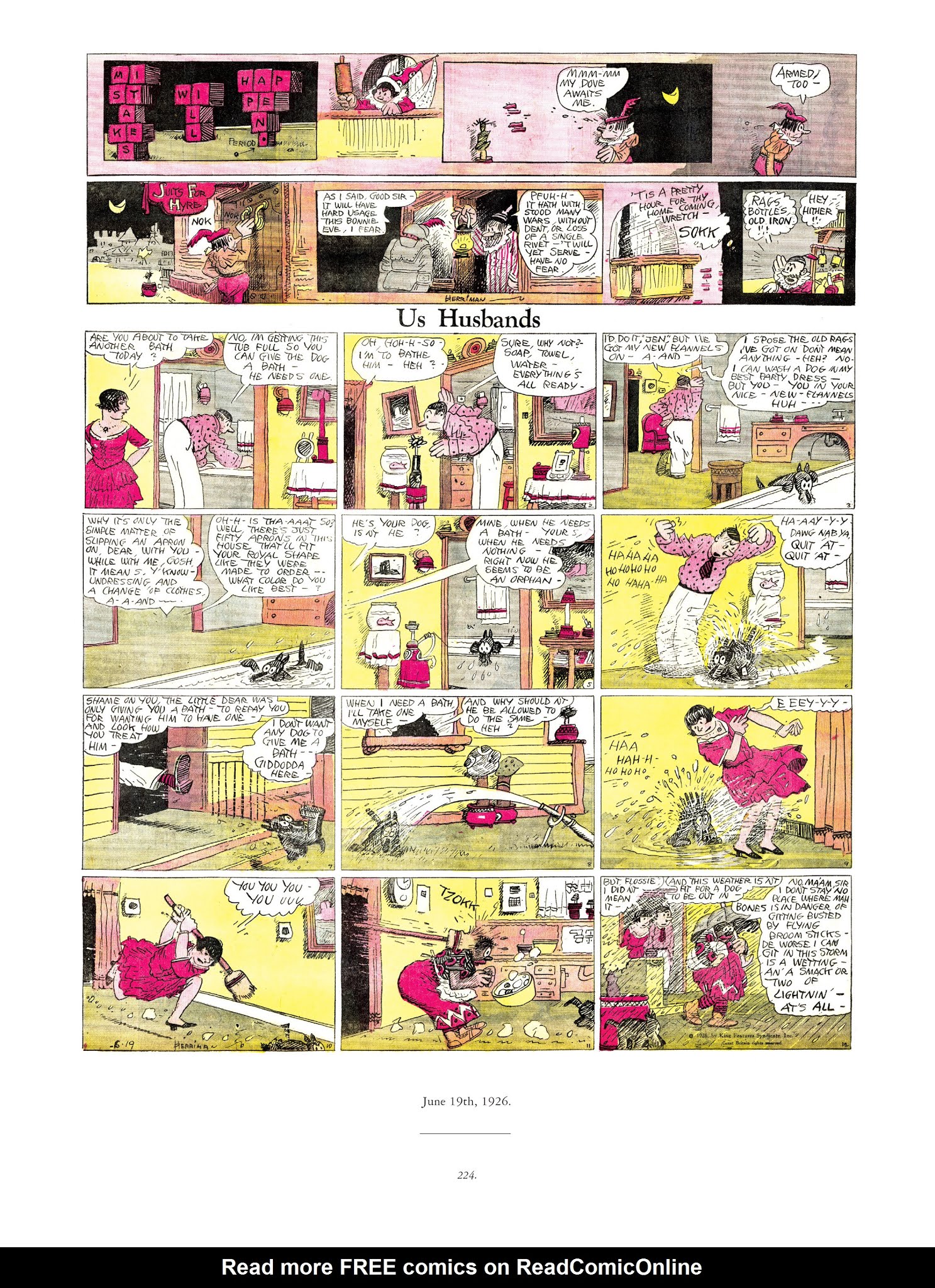Read online Krazy & Ignatz comic -  Issue # TPB 3 - 224
