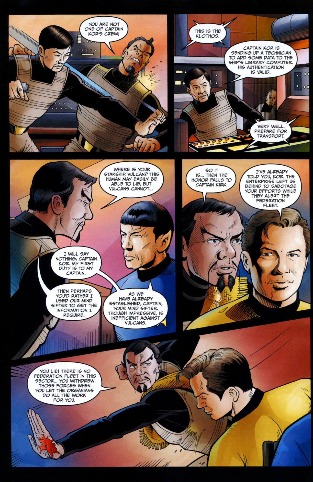 Read online Star Trek Year Four: The Enterprise Experiment comic -  Issue #4 - 21