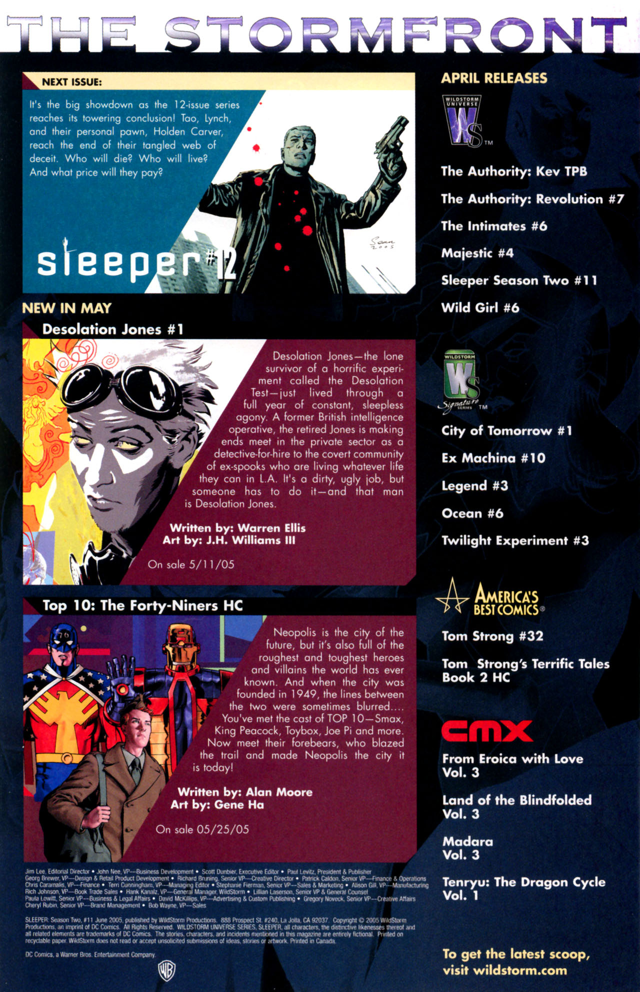 Read online Sleeper: Season Two comic -  Issue #11 - 24