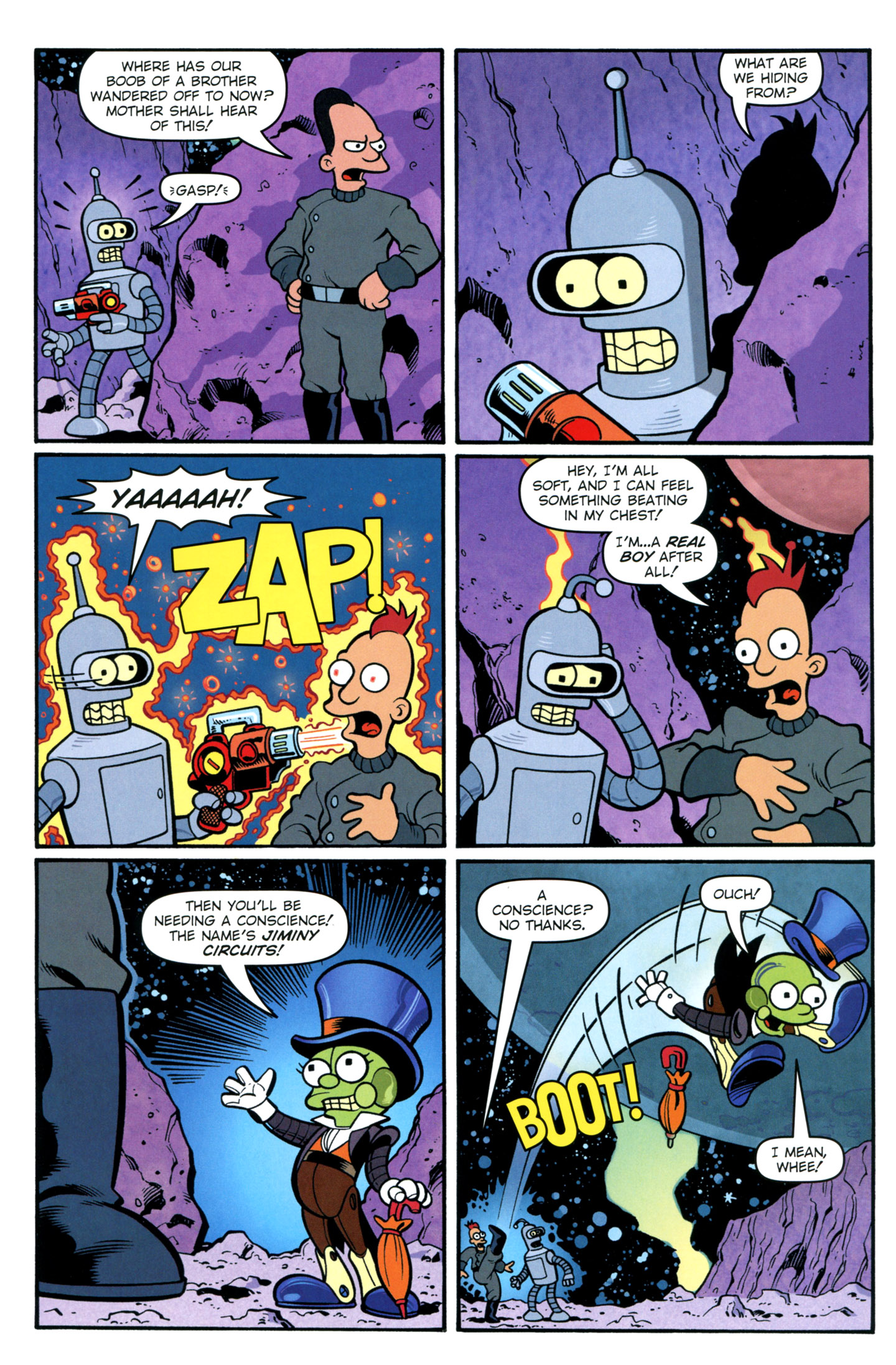 Read online Futurama Comics comic -  Issue #63 - 16