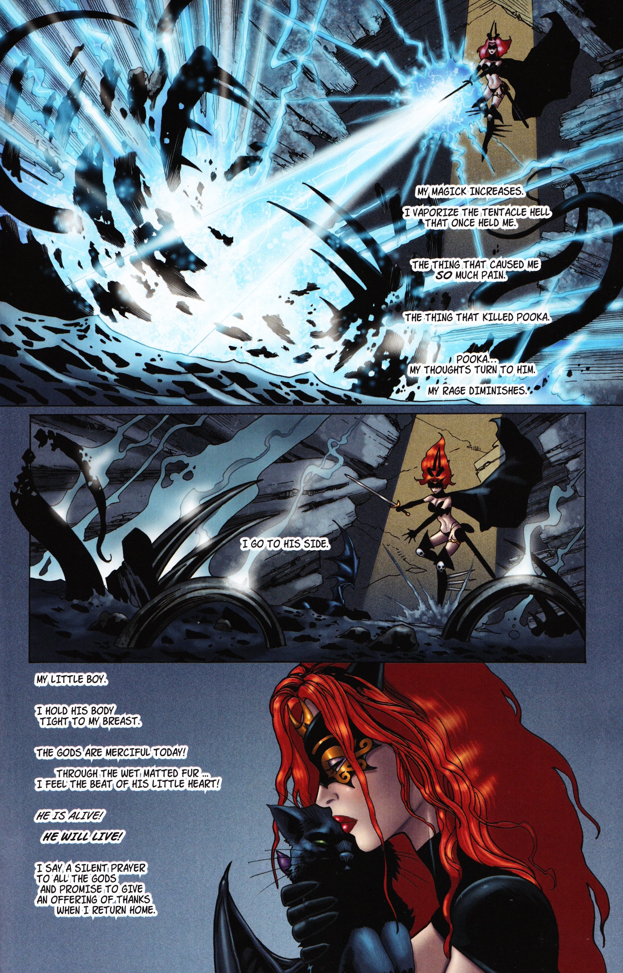 Read online Tarot: Witch of the Black Rose comic -  Issue #85 - 23