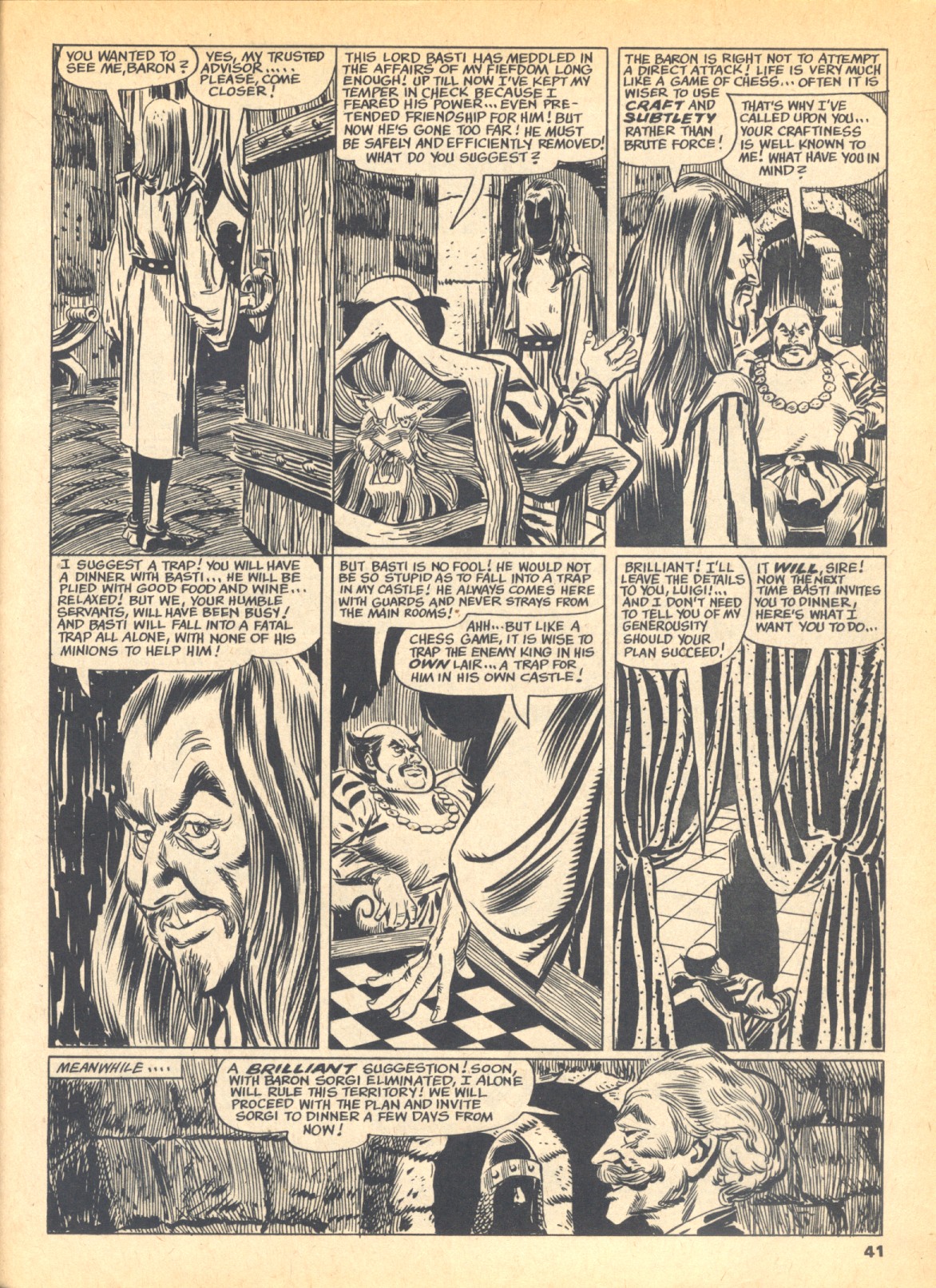 Read online Creepy (1964) comic -  Issue #34 - 41