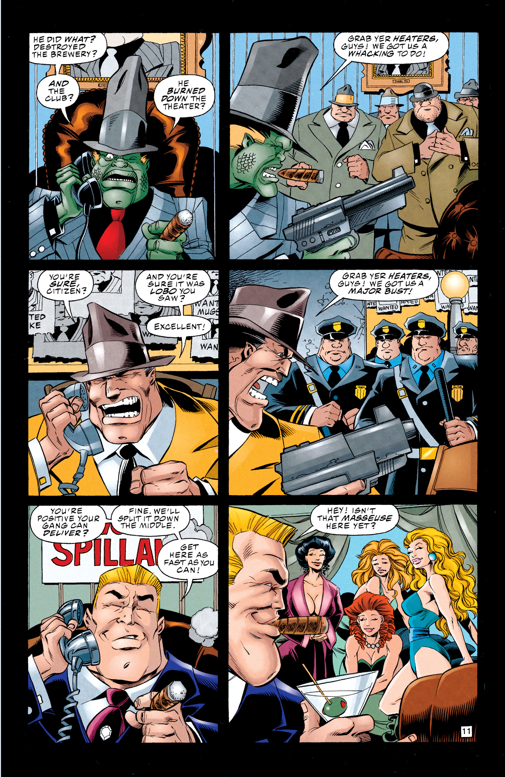 Read online Lobo (1993) comic -  Issue #17 - 11