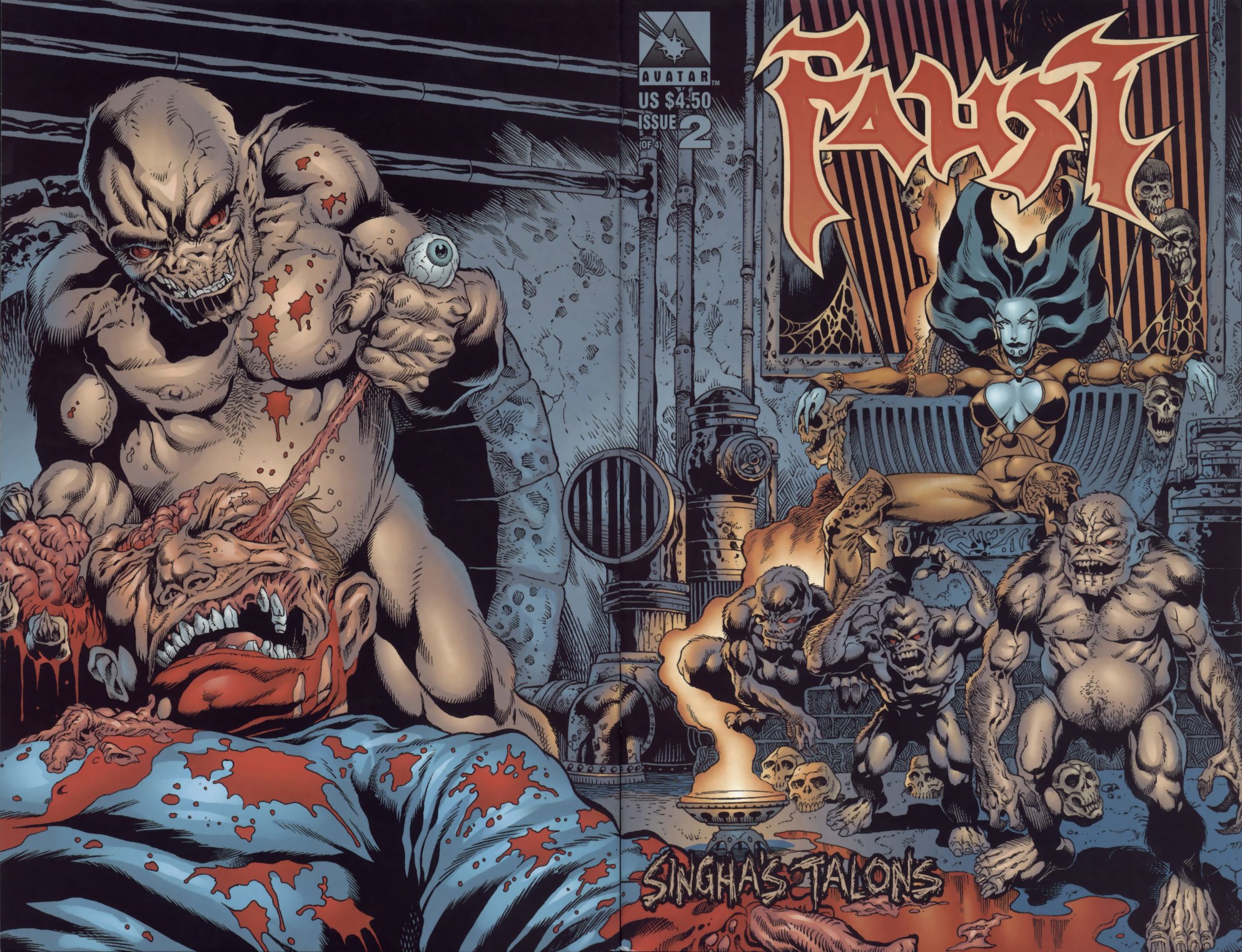 Read online Faust: Singha's Talons comic -  Issue #2 - 3