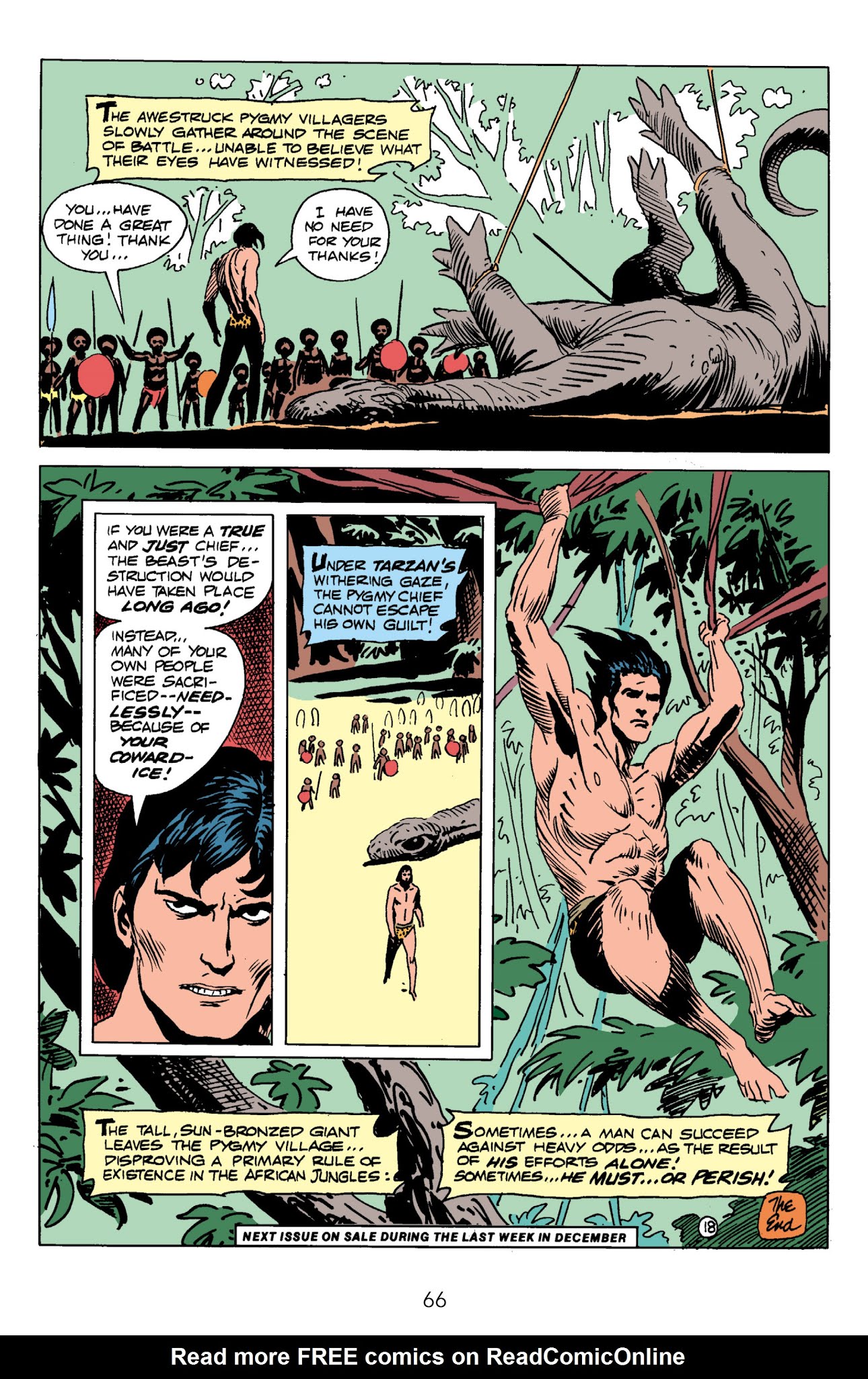 Read online Edgar Rice Burroughs' Tarzan The Joe Kubert Years comic -  Issue # TPB 3 (Part 1) - 67