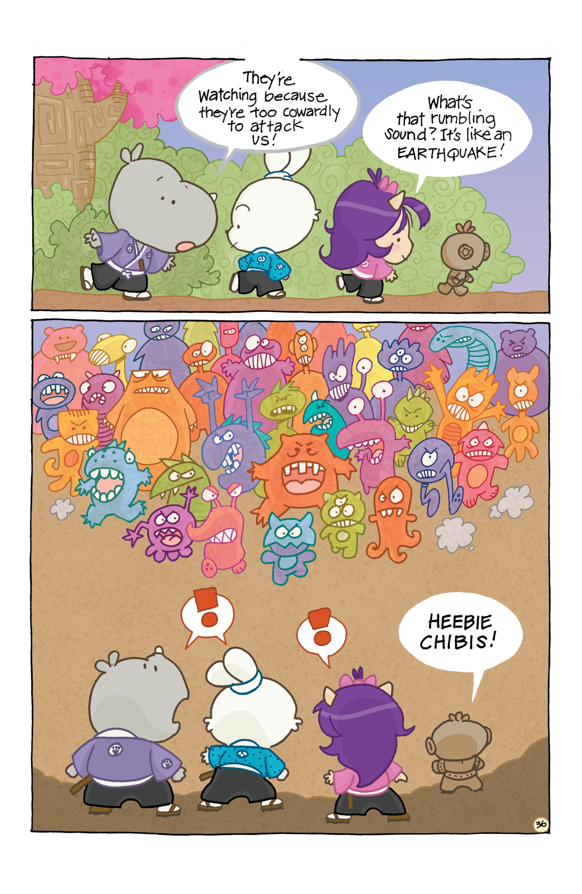 Read online Chibi-Usagi: Attack of the Heebie Chibis comic -  Issue # TPB - 40