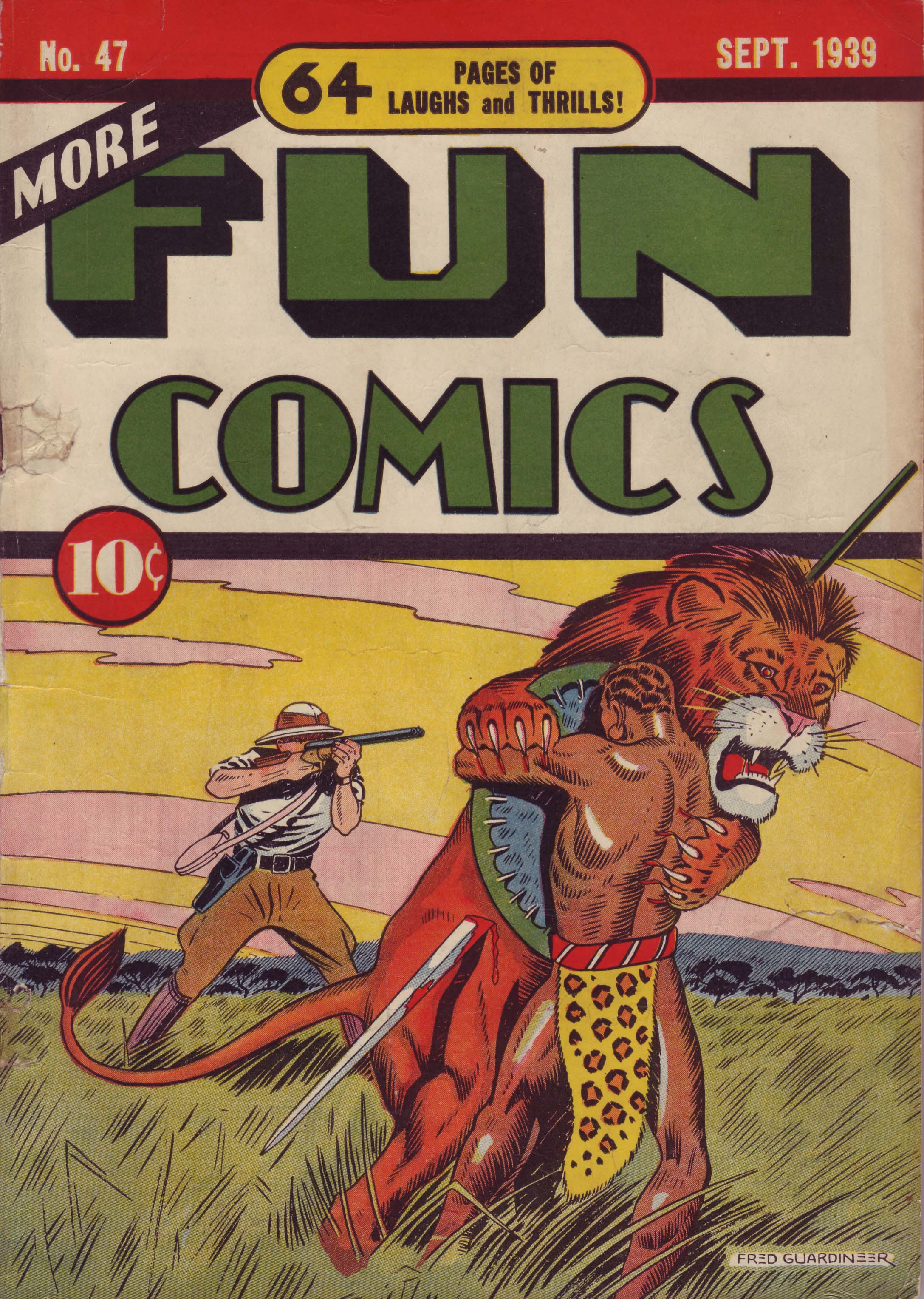 Read online More Fun Comics comic -  Issue #47 - 1