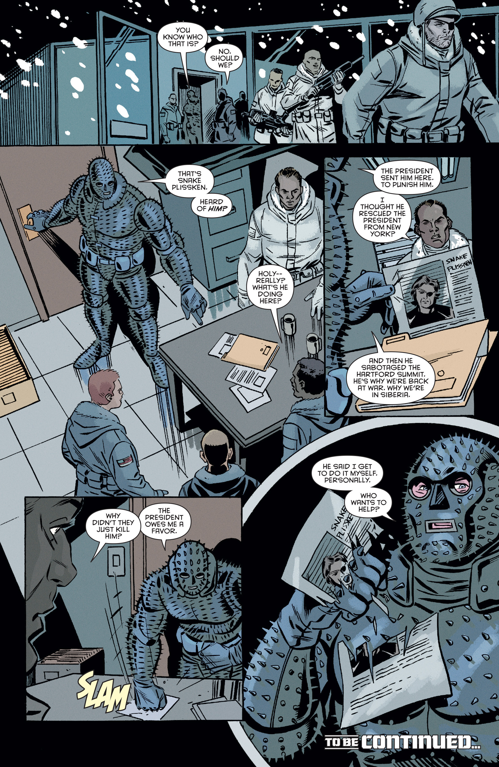 Read online Escape from New York comic -  Issue #5 - 24