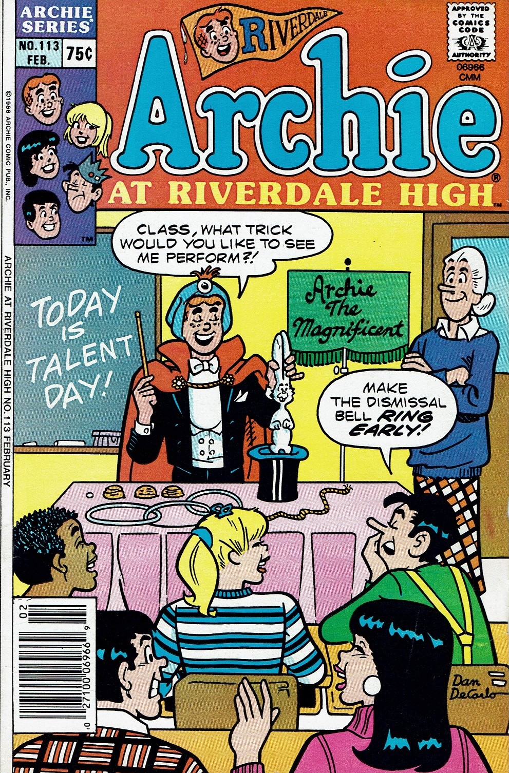 Read online Archie at Riverdale High (1972) comic -  Issue #113 - 1