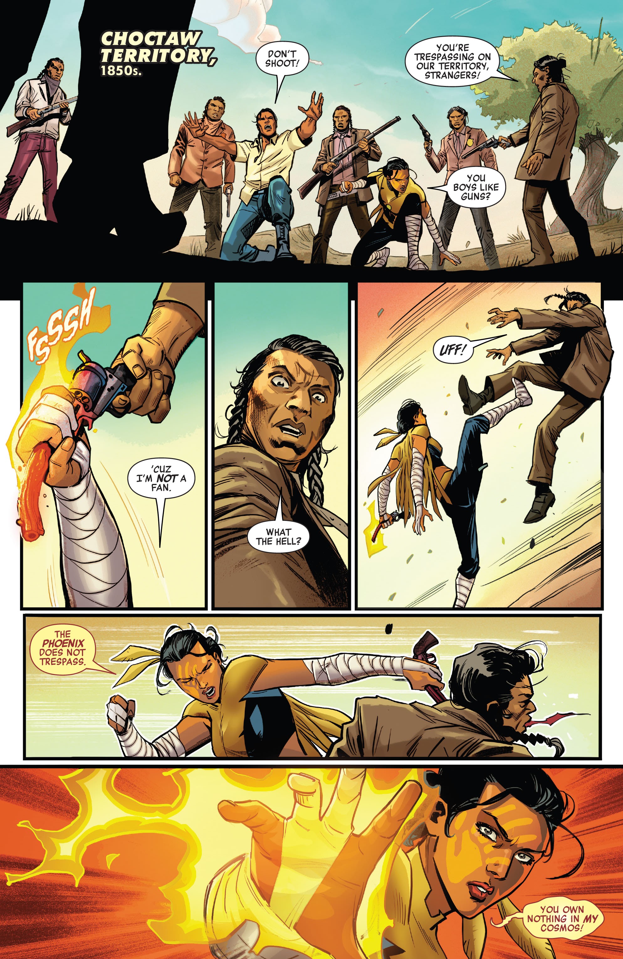 Read online Phoenix Song: Echo comic -  Issue #3 - 6