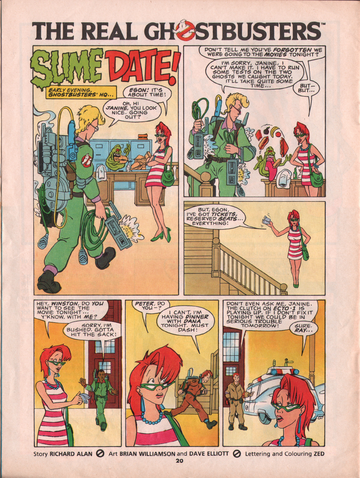 Read online The Real Ghostbusters comic -  Issue #6 - 20