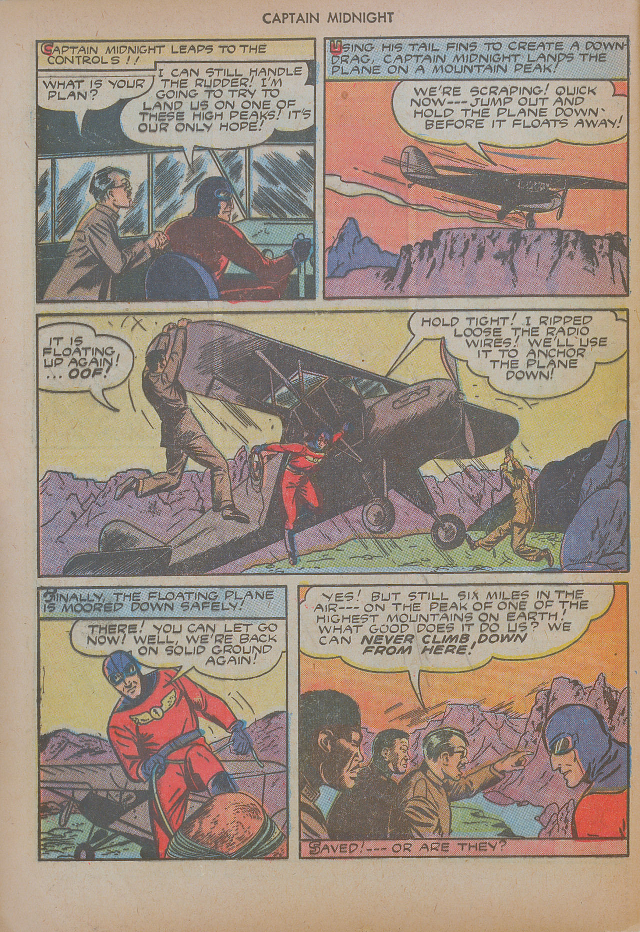 Read online Captain Midnight (1942) comic -  Issue #17 - 44