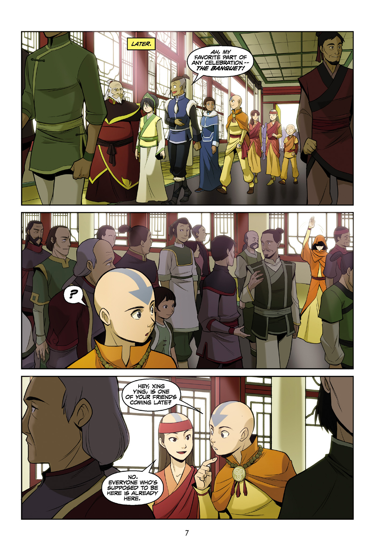 Read online Nickelodeon Avatar: The Last Airbender - The Rift comic -  Issue # Part 1 - 8