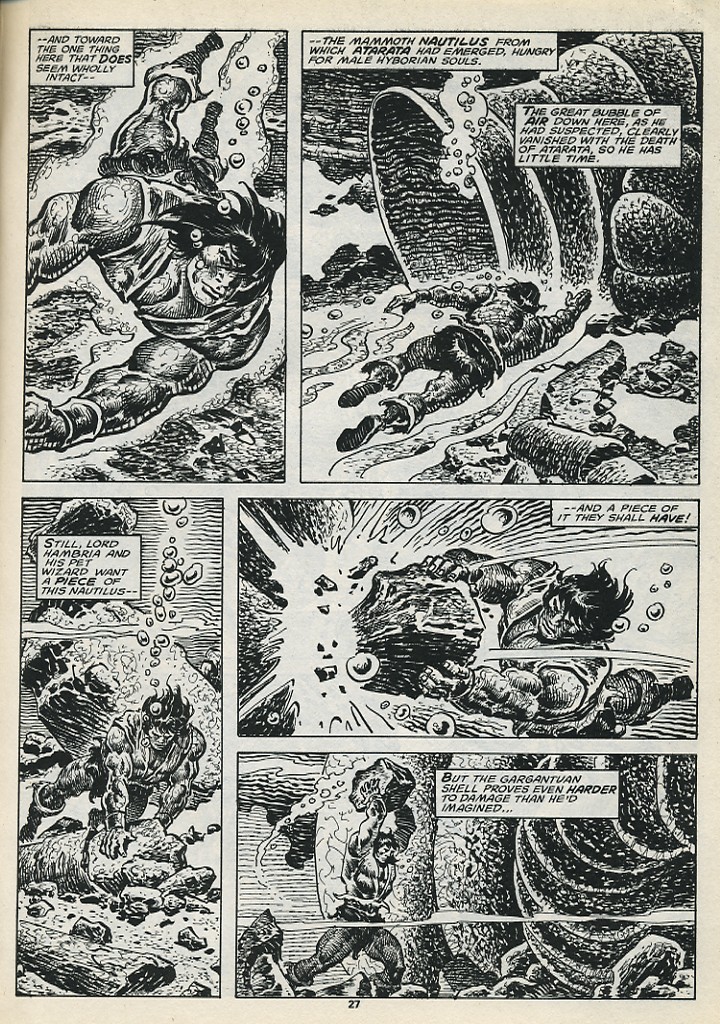 The Savage Sword Of Conan issue 199 - Page 29