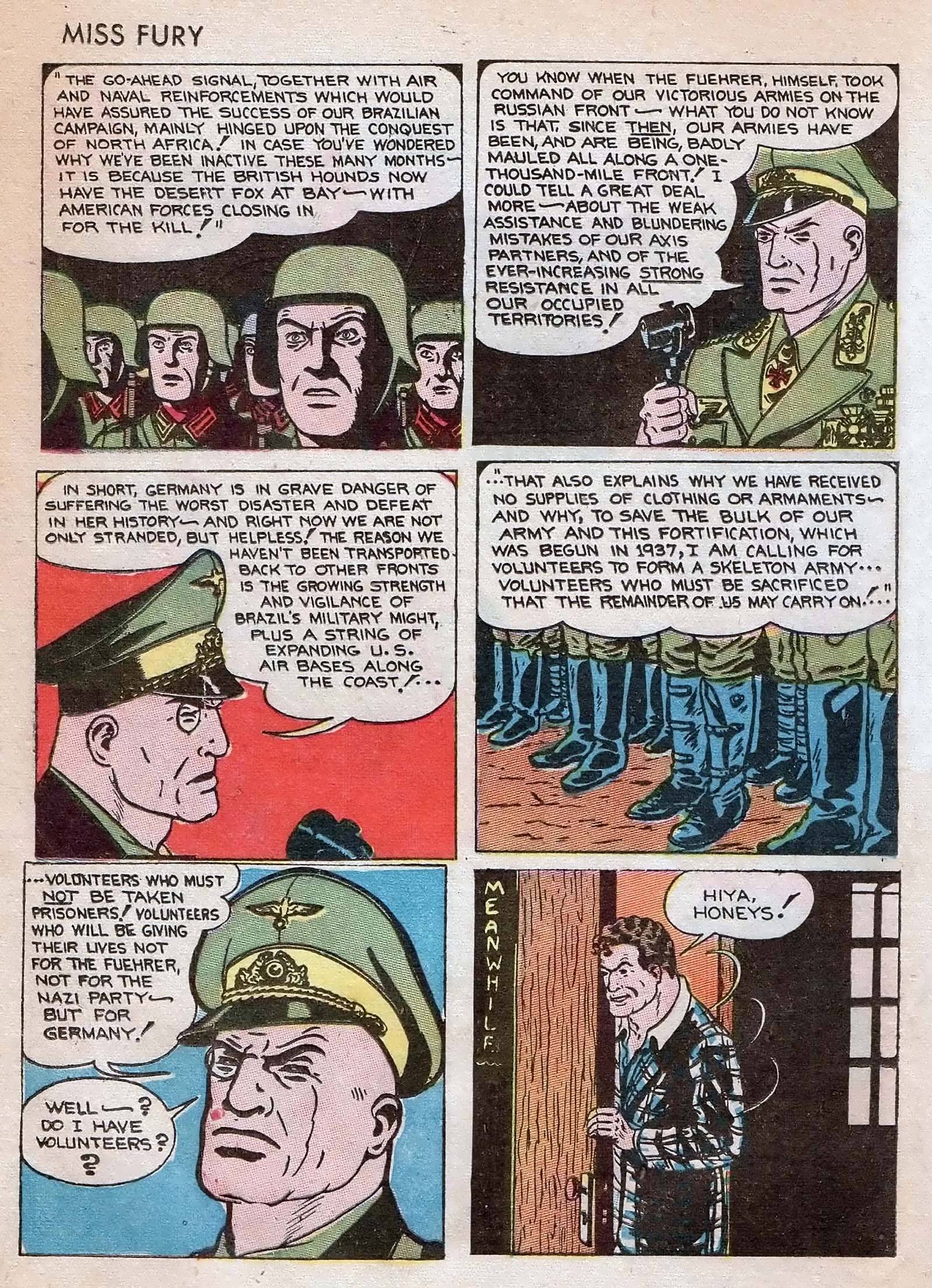 Read online Miss Fury Comics comic -  Issue #4 - 38