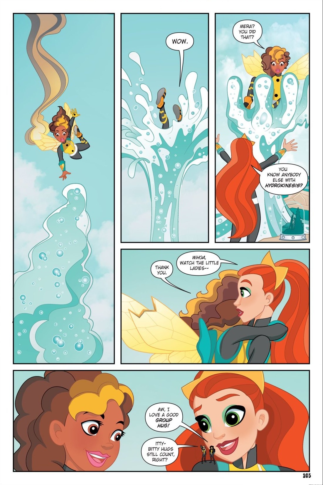 Read online DC Super Hero Girls: Search for Atlantis comic -  Issue # TPB - 101